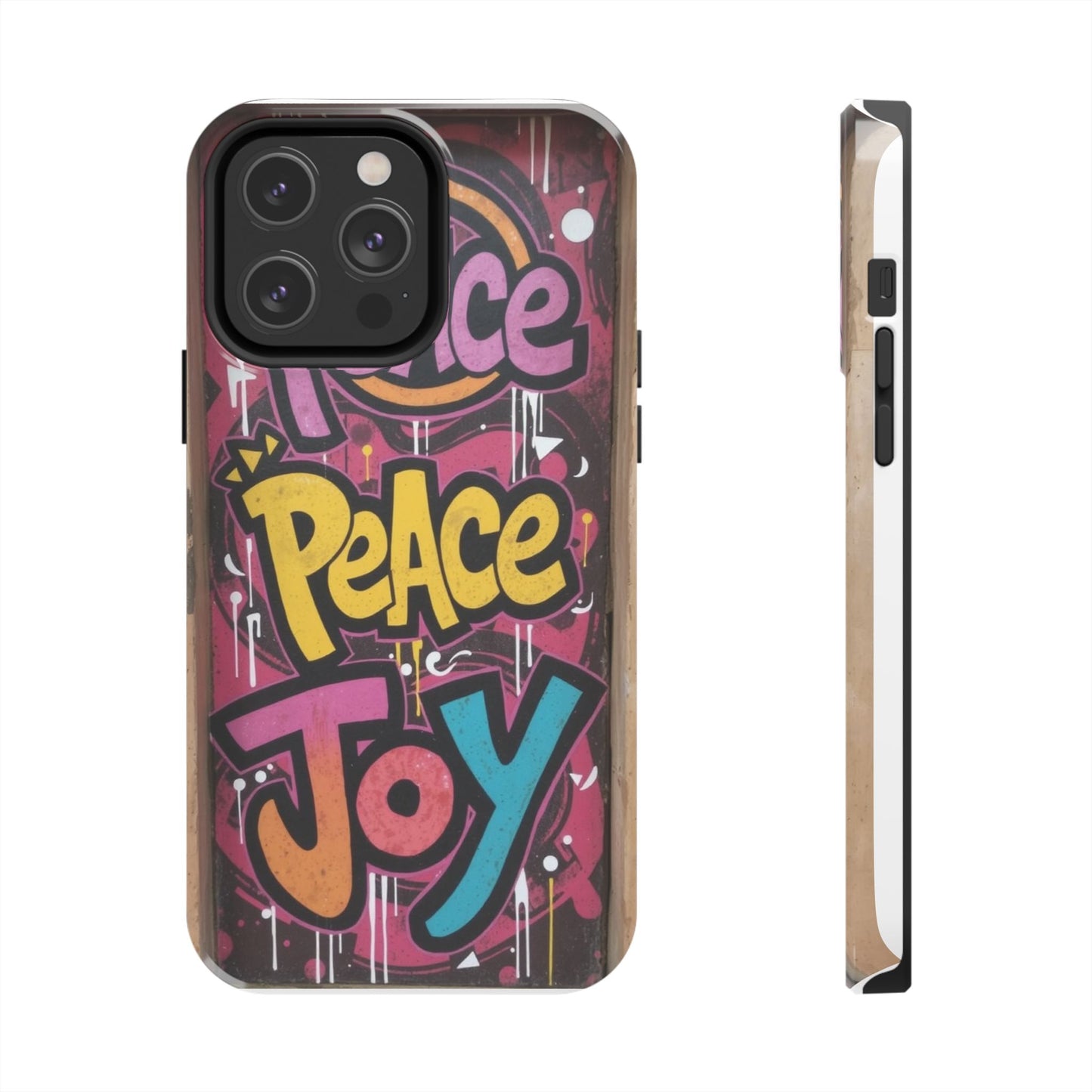 Colorful Peace Joy Tough Phone Case