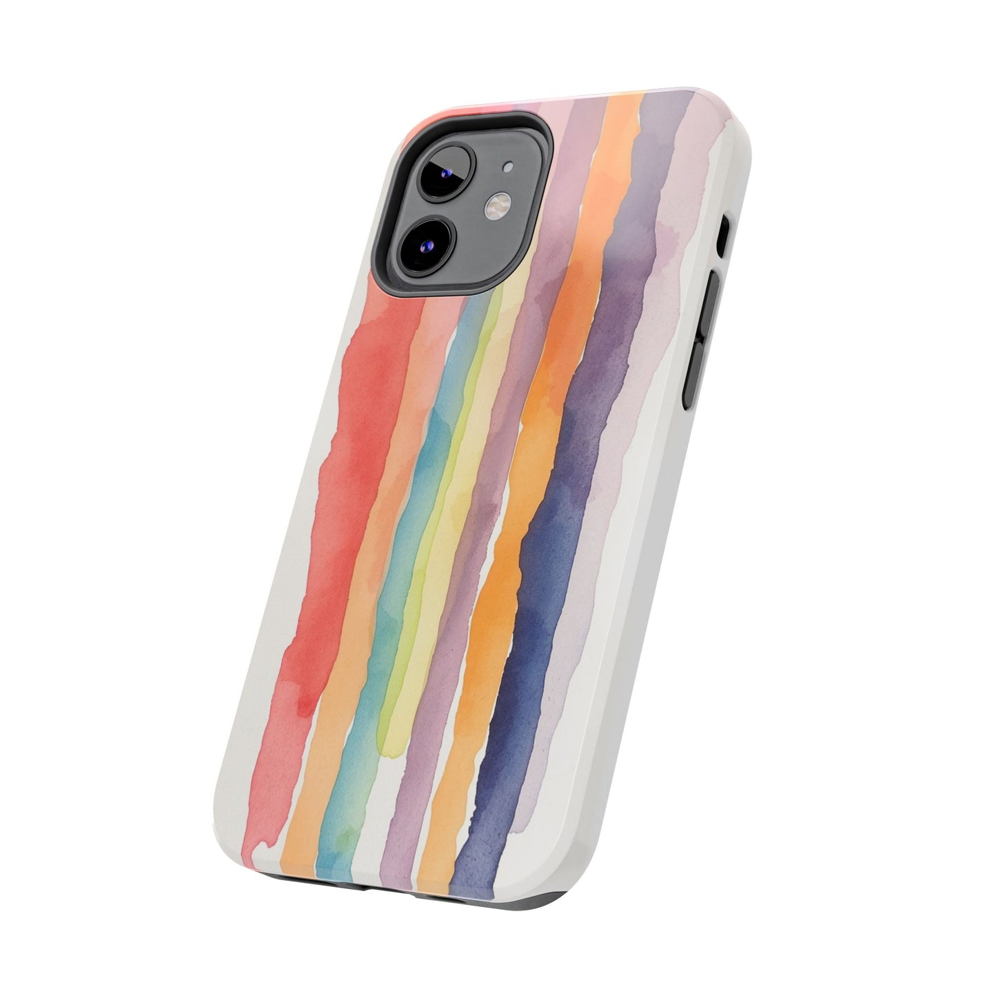 Colorful Watercolor Tough Phone Case - Stylish and Durable Cover for Creative Souls