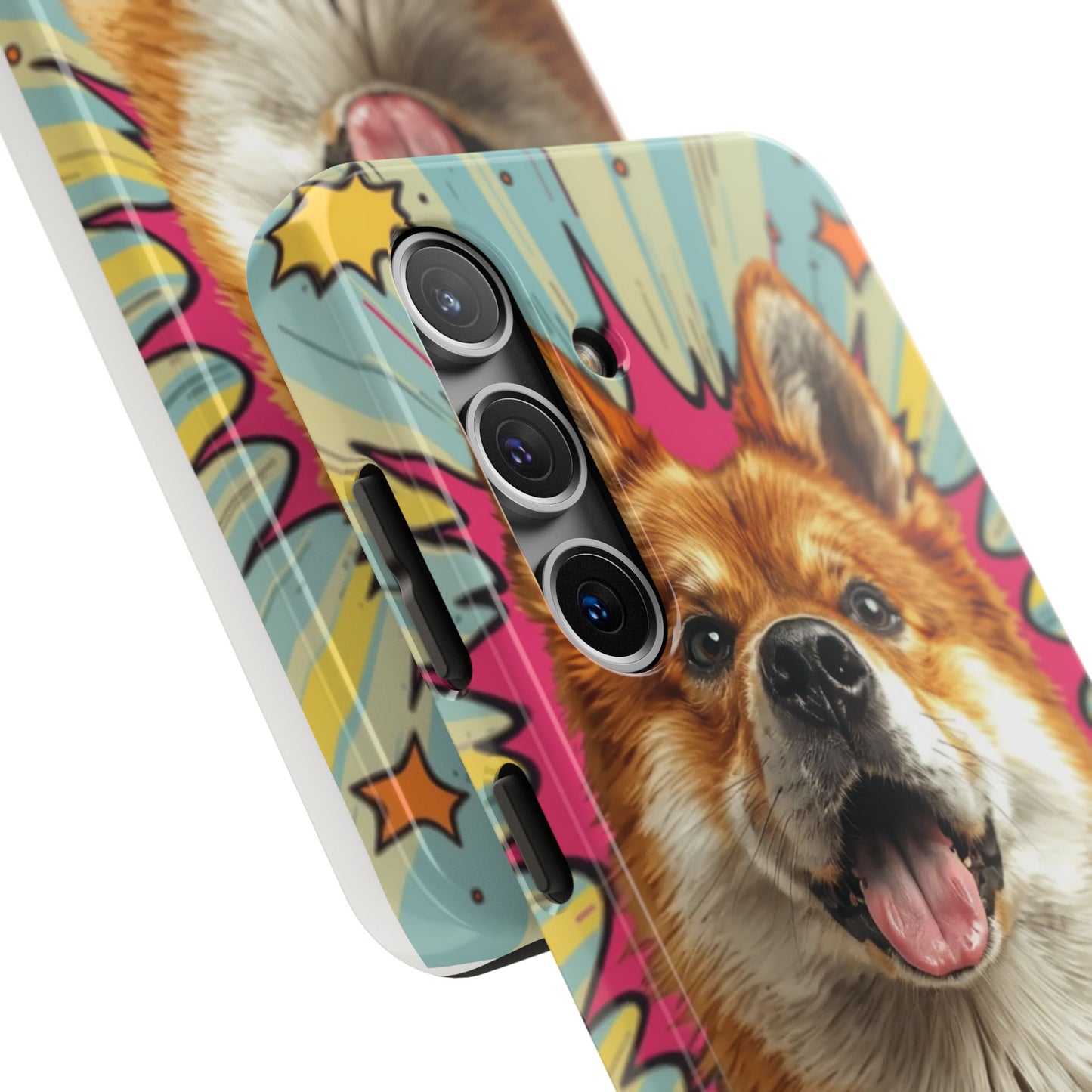 Playful Dog Tough Phone Case - Durable & Stylish Pet Lover Gift