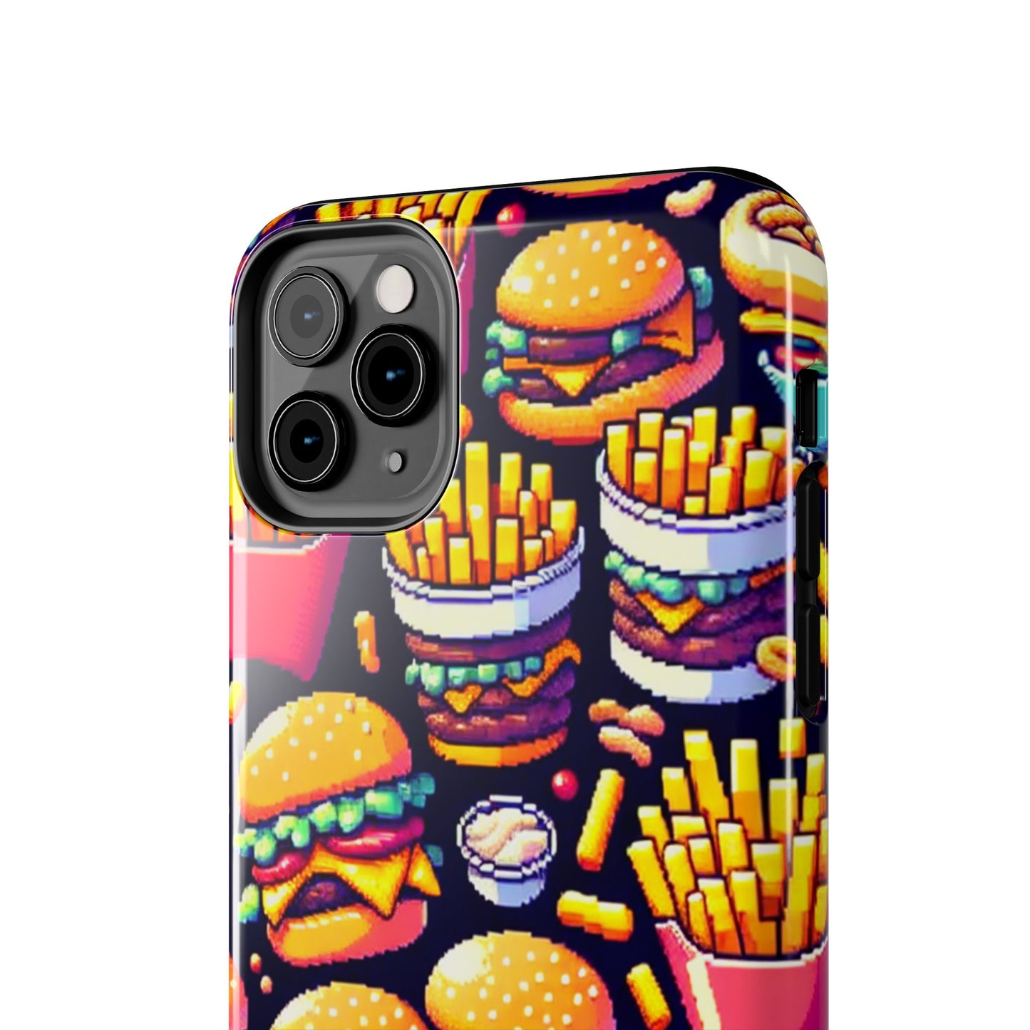 Retro Fast Food Phone Case - Tough and Durable - for iPhone