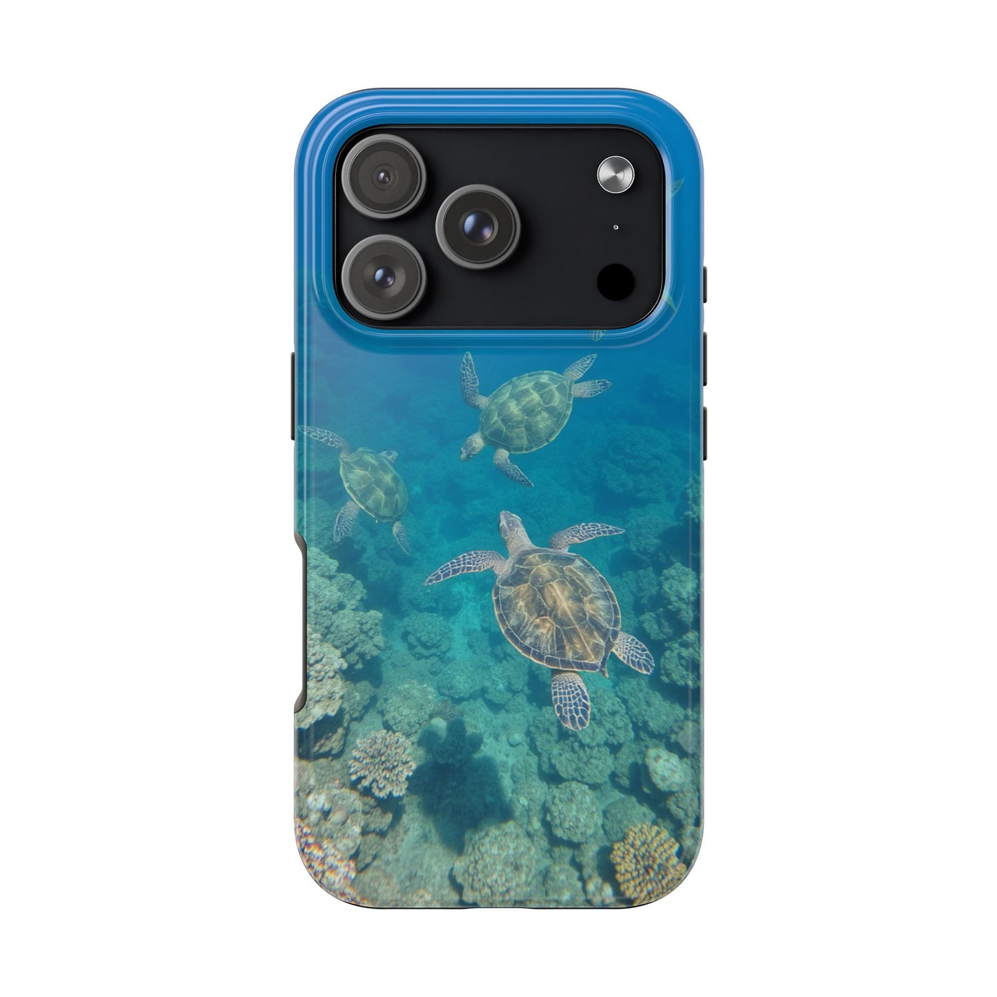 Ocean Turtle Tough Phone Cases - Durable Protection with Marine Art