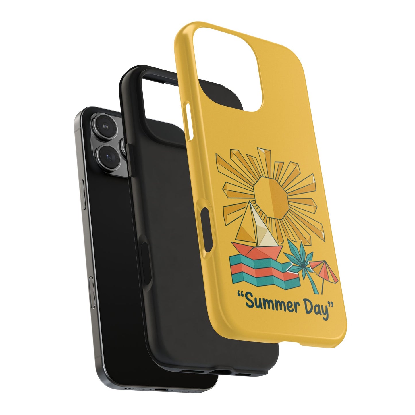 Summer Day Origami iPhone Case — Tough Protective Cover