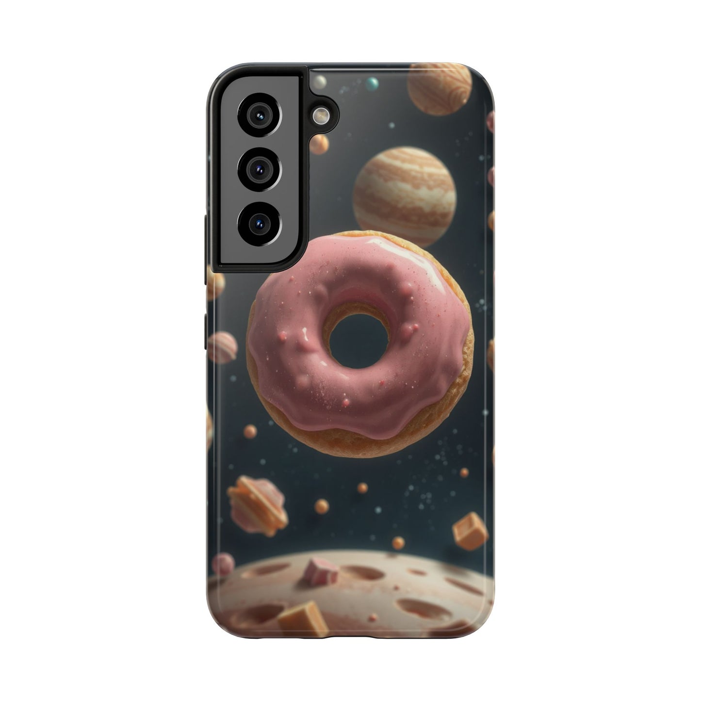 Galaxy Donut Tough Phone Case - Durable & Stylish Protective Cover