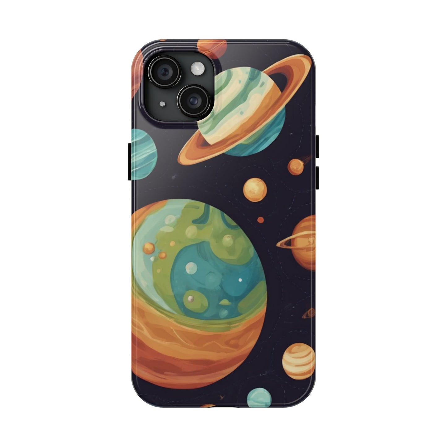 Cosmic Planet Phone Case - Durable Tough Protector for Space Lovers - for iPhone