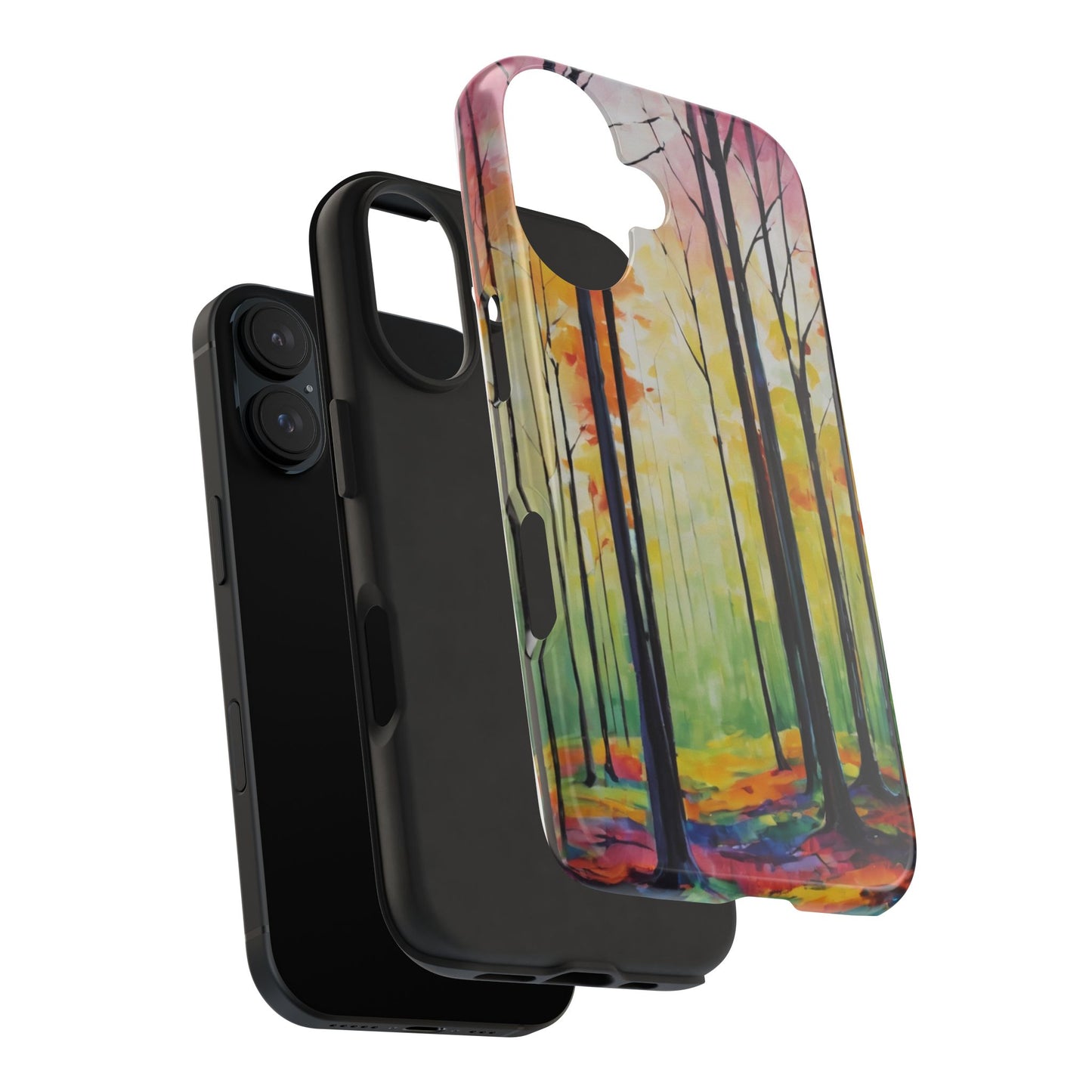 Nature-Inspired Tough Phone Case for Outdoor&Artists Enthusiasts - for iPhone