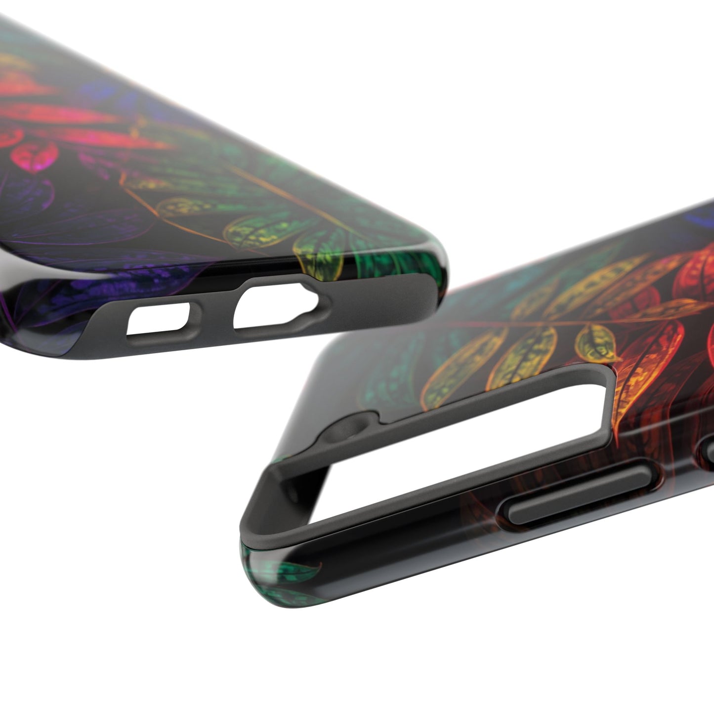 Vibrant Tropical Leaf Tough Phone Case