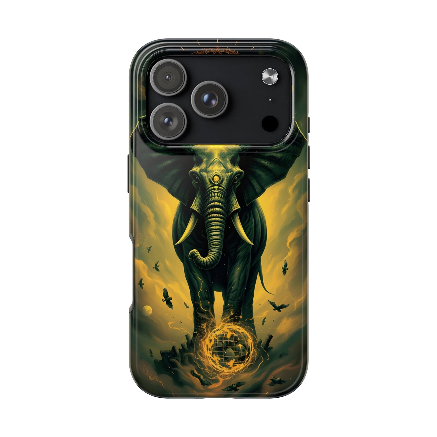 Majestic Elephant Clouds Tough Phone Case - Durable Protection with Bold Design - for iPhone