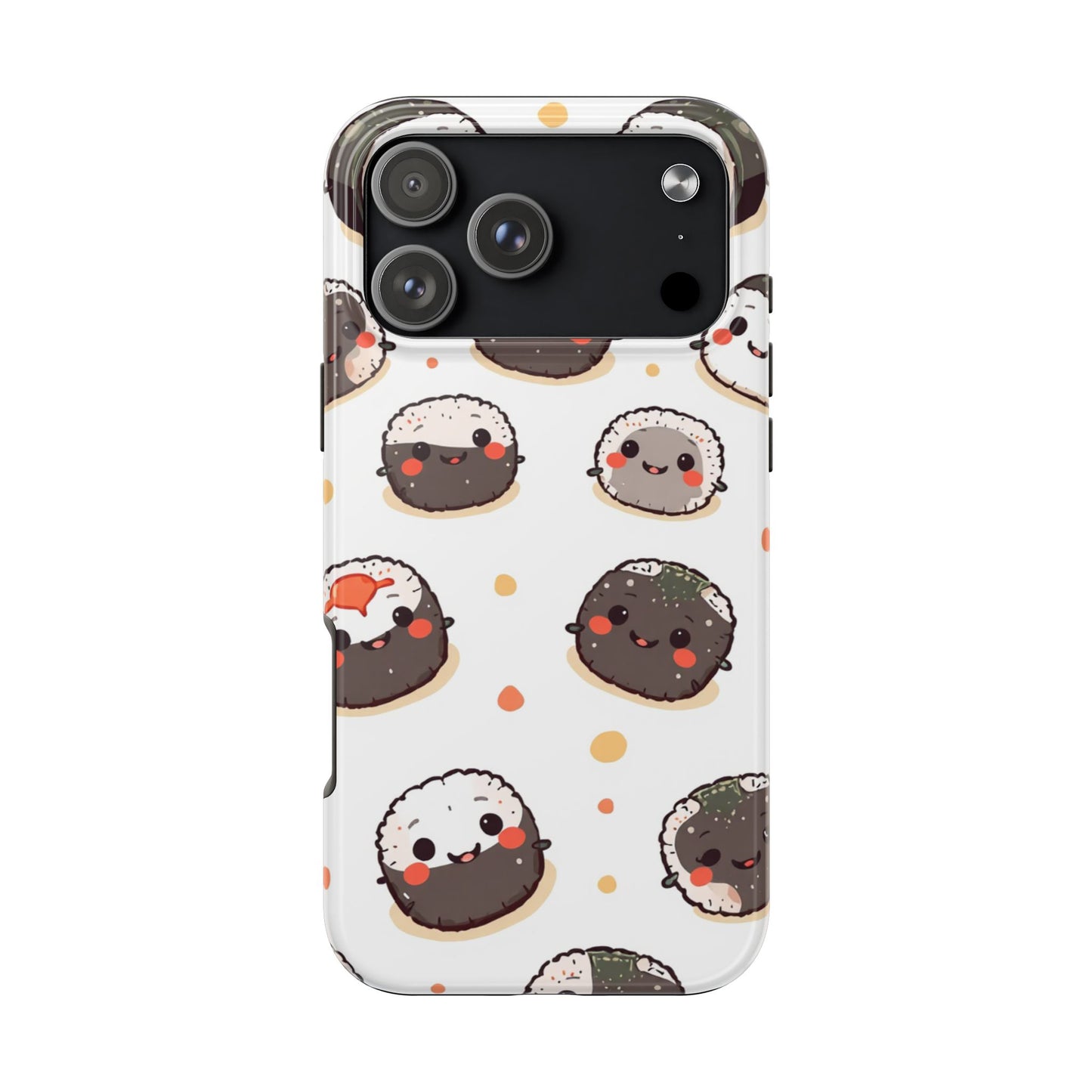 Cute Sushi Tough Phone Case - Kawaii Design for Food Lovers