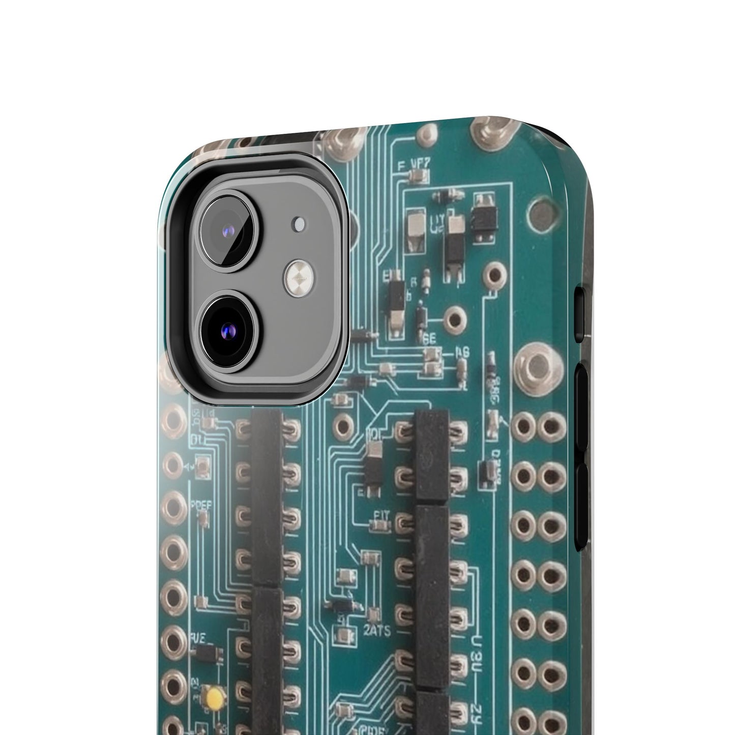 Old Circuits Design Tough Phone Case - for iPhone