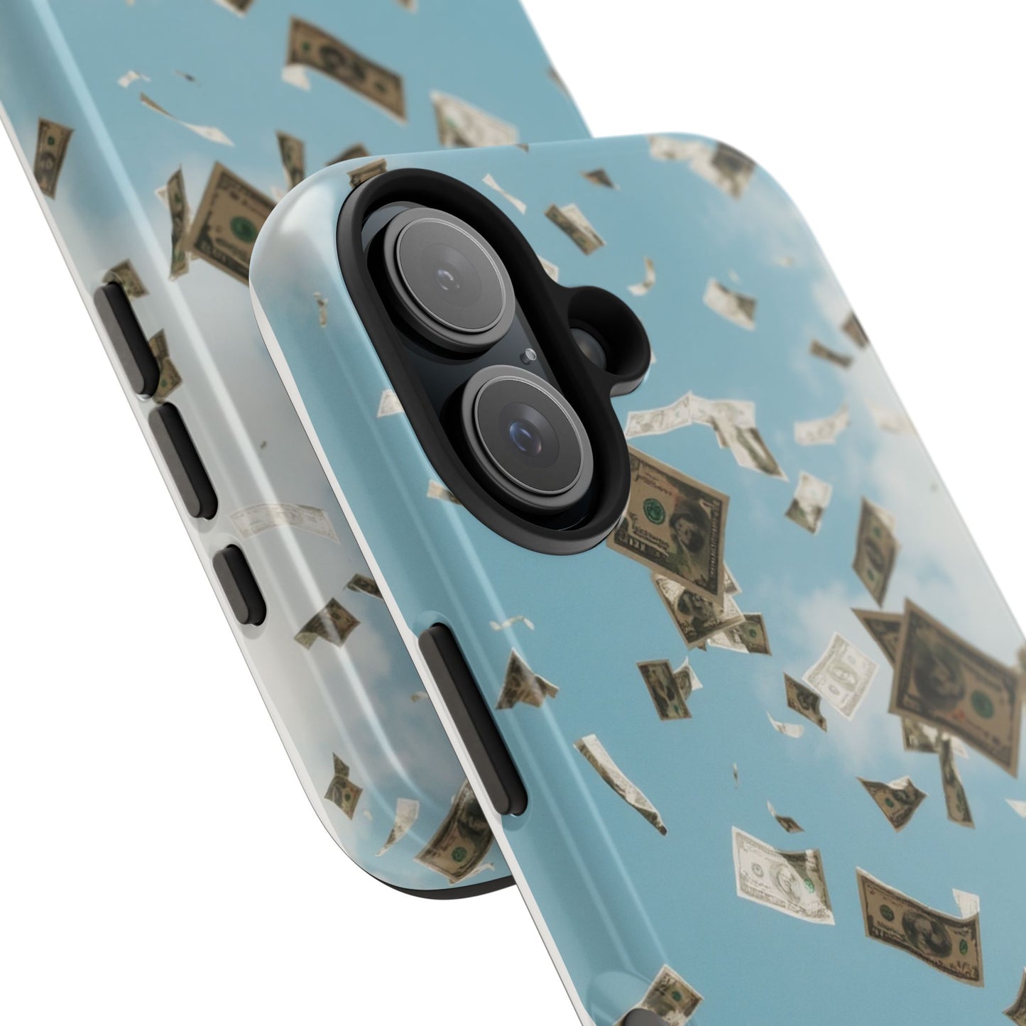 Cinematic Money Rain Phone Case | Tough & Stylish Accessory for Trendsetters, Gift for Birthdays, Graduations, and Celebrations