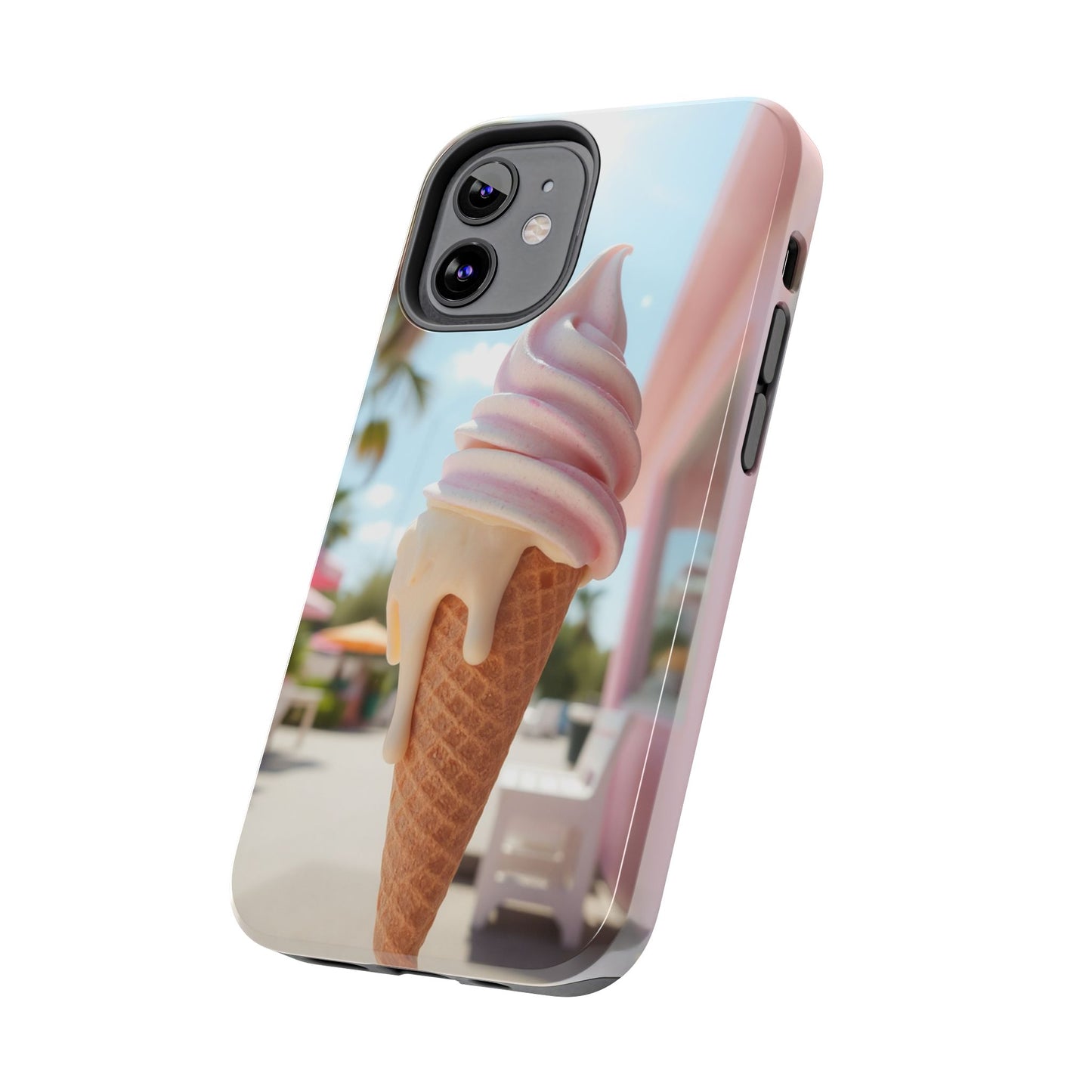 Ice Cream Cone Phone Case – Tough and Stylish Protection