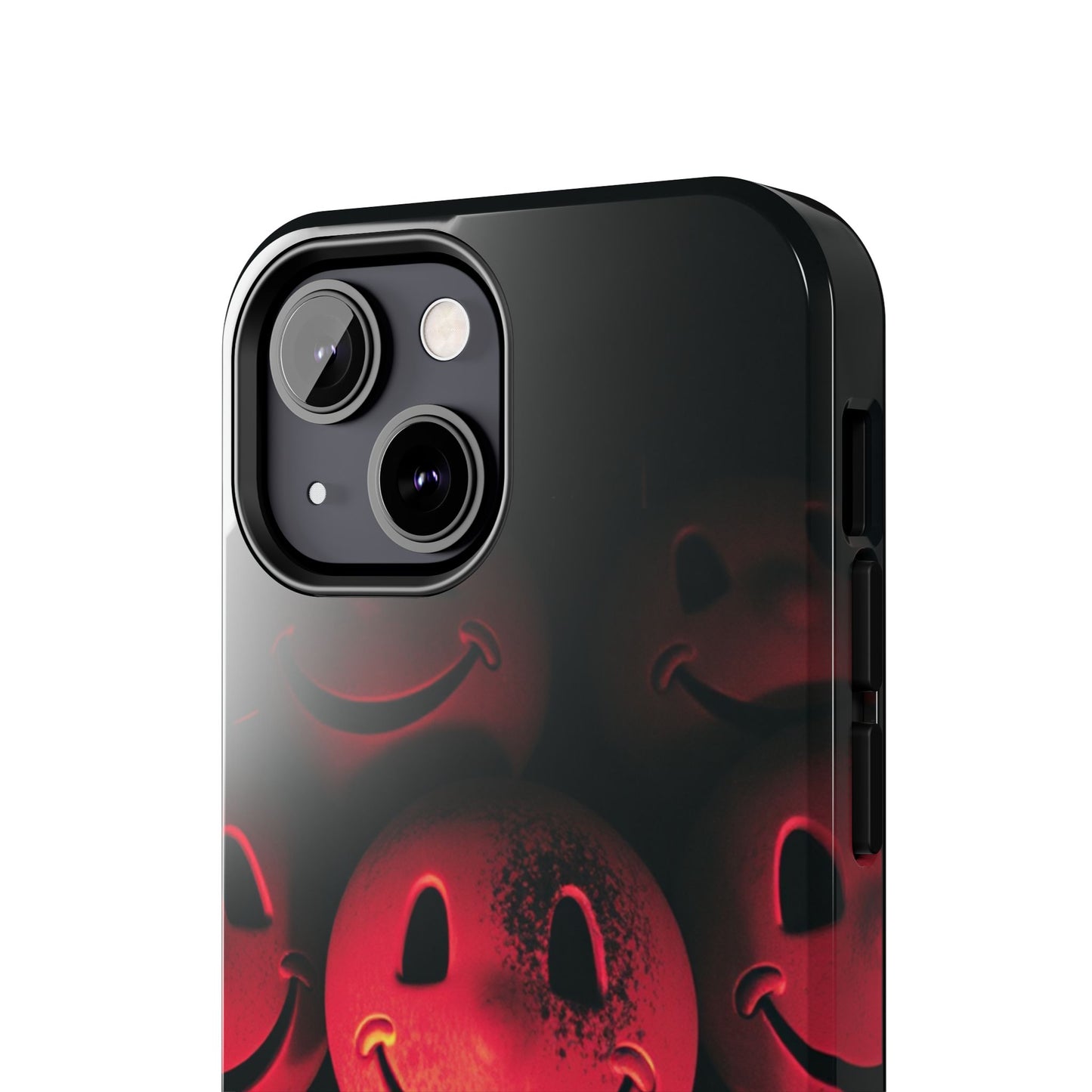 Smiley Face Tough Phone Case - Durable Protection with Fun Design