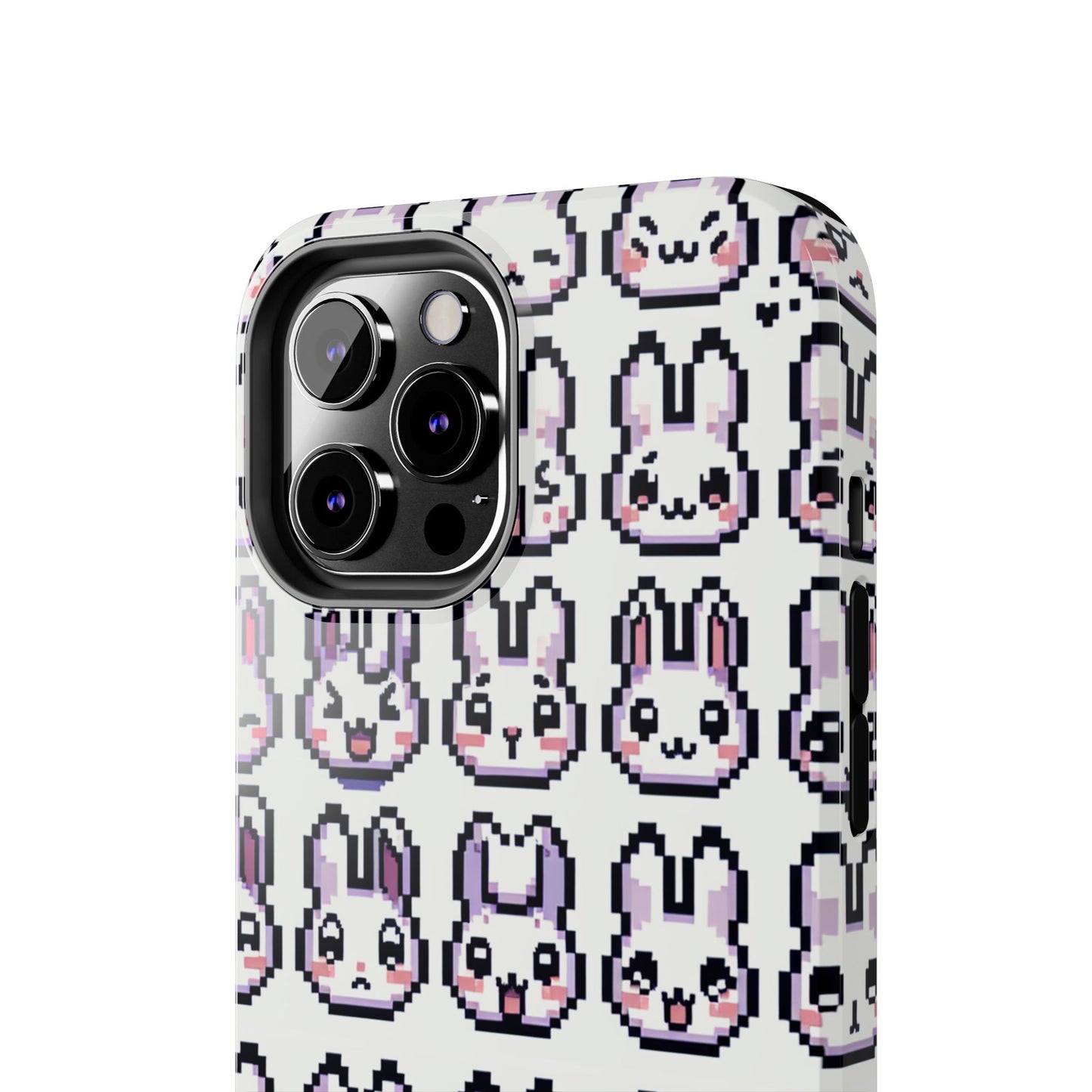 Cute Pixel Bunny Tough Phone Case - Stylish & Protective Cover for iPhone