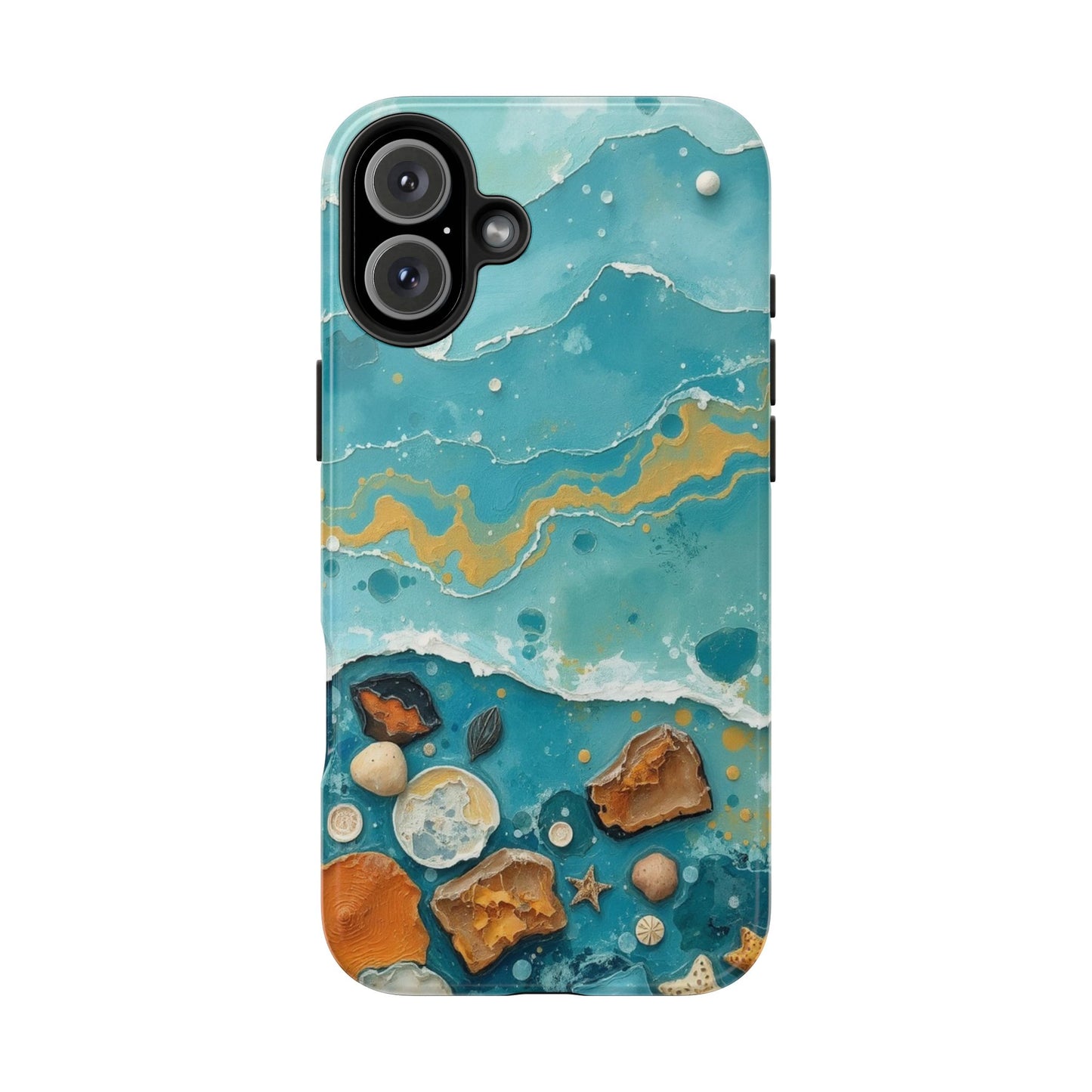 Ocean-Inspired Tough Phone Cases - Coastal Beach Vibe, Easy Accessory for Beach Lovers