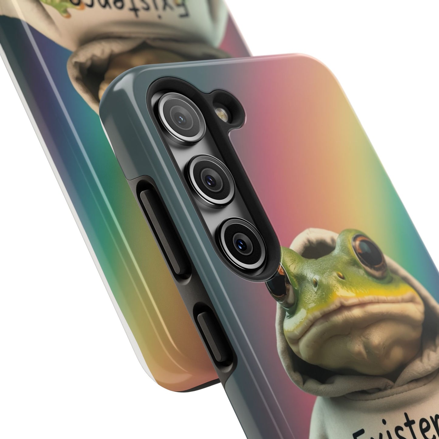 Existence is Pain Frog Phone Case - Tough & Stylish