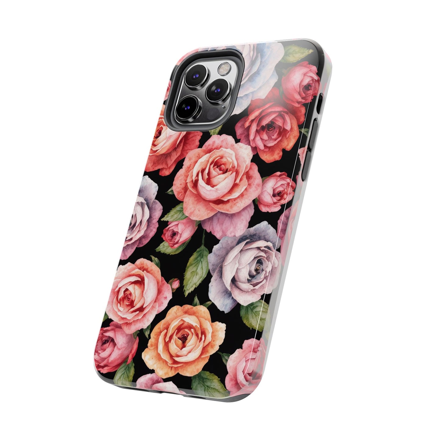 Elegant Floral Tough Phone Case - Perfect for Nature Lovers - for iPhone