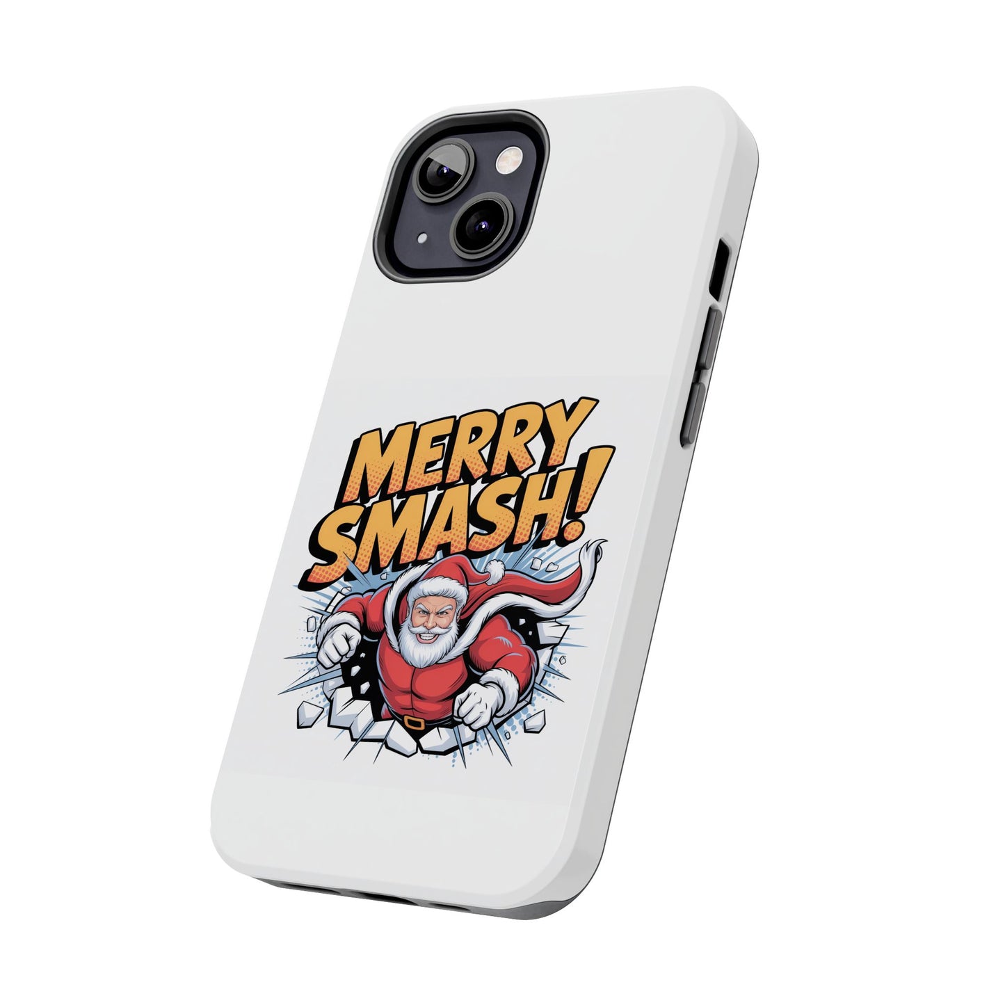 Santa Merry Smash Phone Case