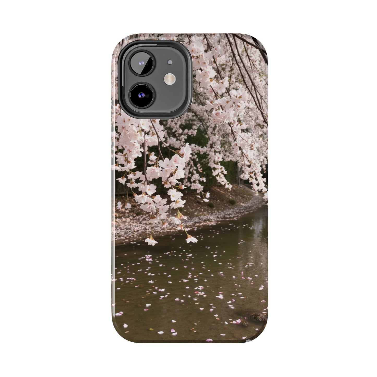 Cherry Blossom Tough Phone Cases - Durable Protection with Floral Serenity