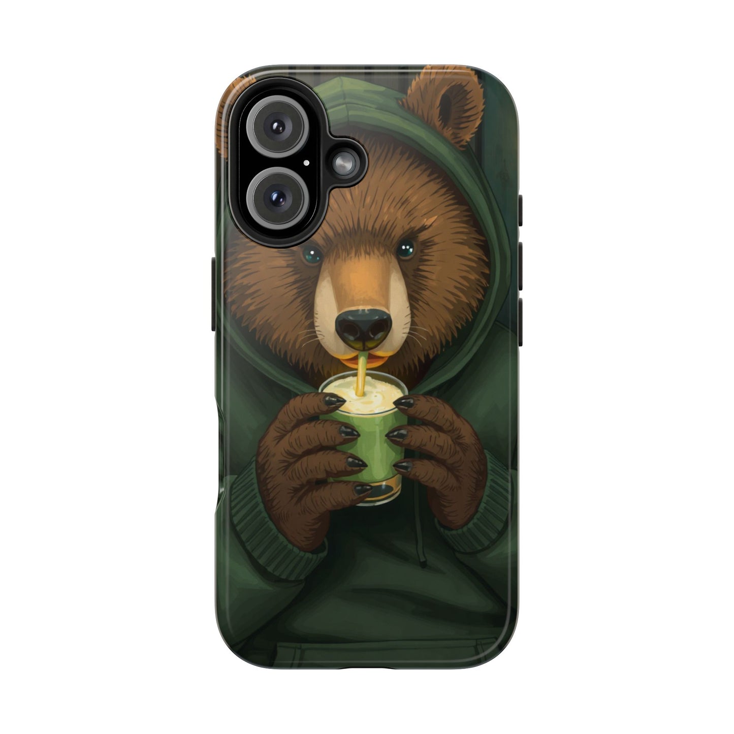 Cute Bear Phone Case – Tough and Stylish Protection for Animal Lovers