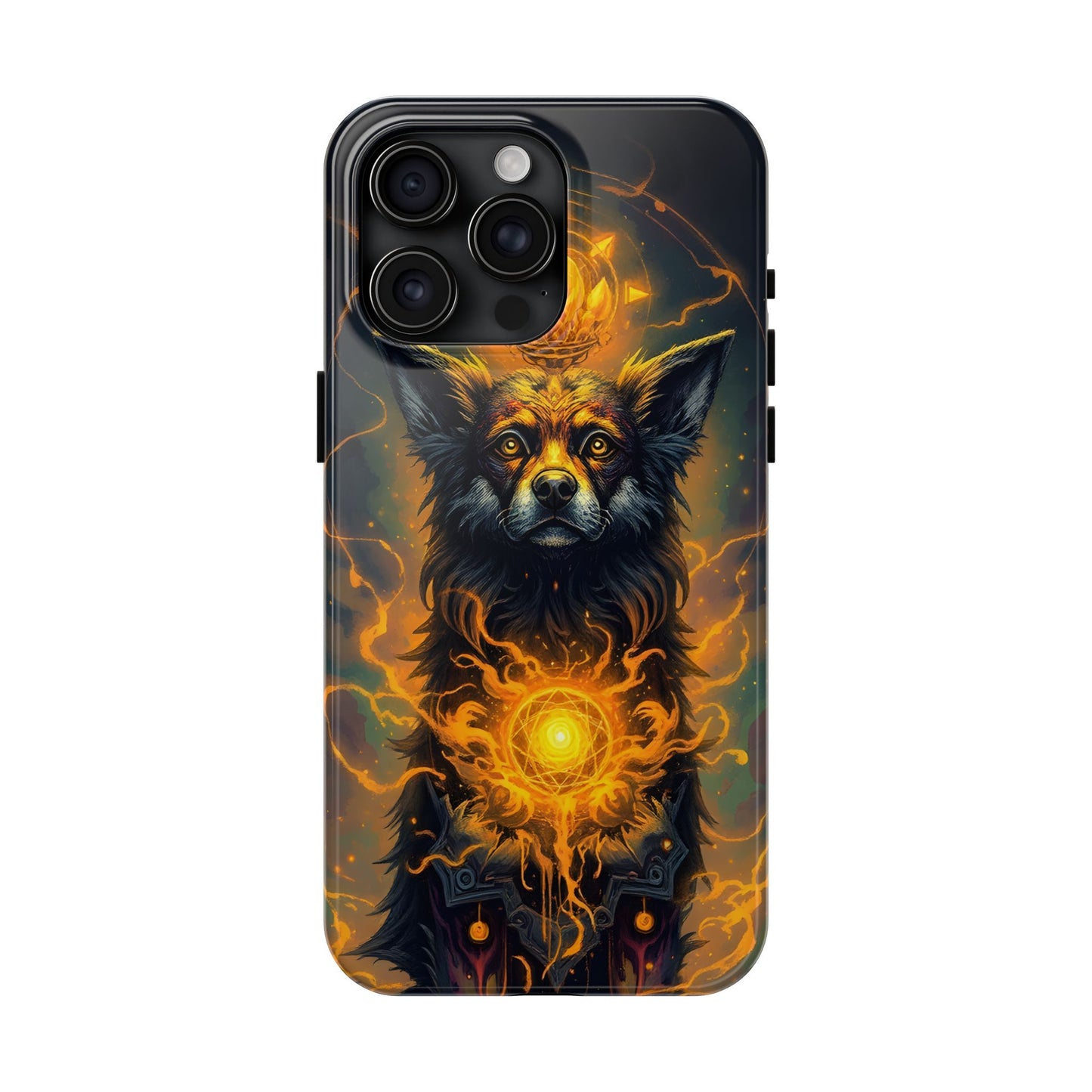 Mystical Dog of Light - Tough Phone Case - Durable Protection with Inspired Artwork - for iPhone