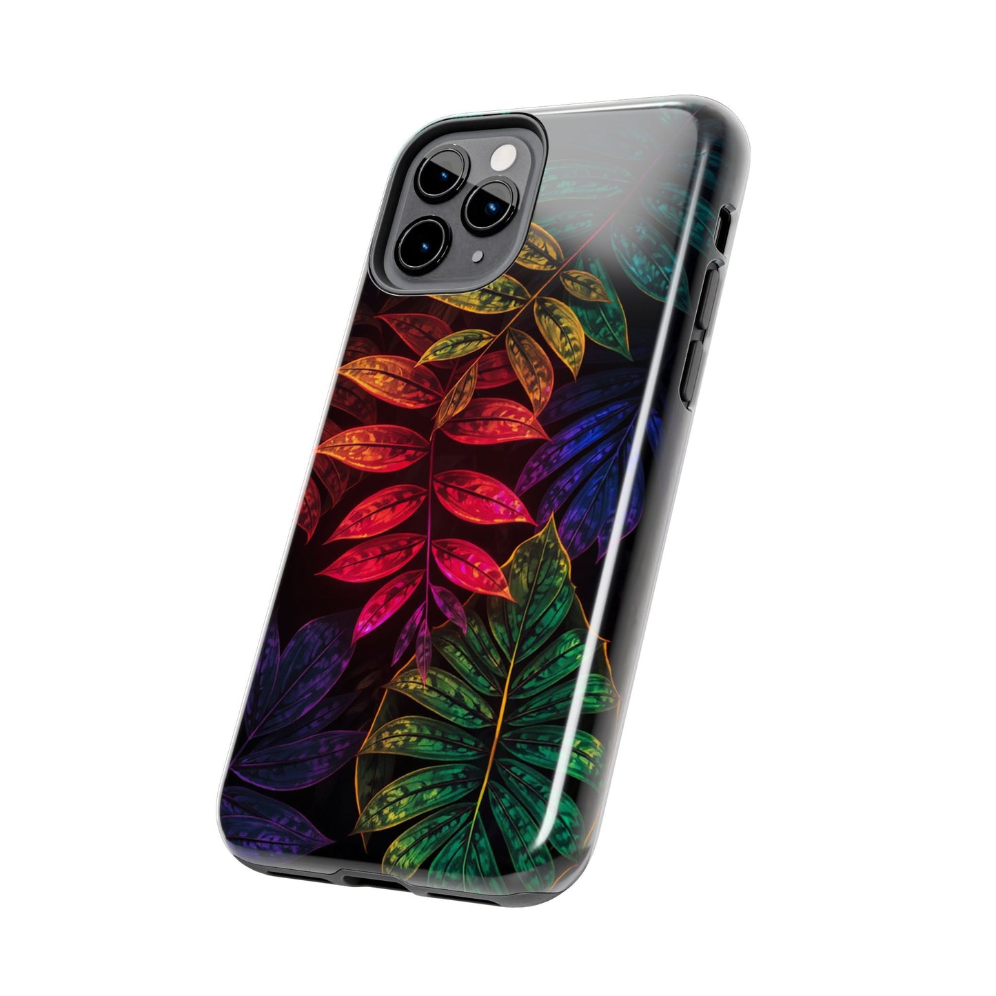 Vibrant Tropical Leaf Tough Phone Case