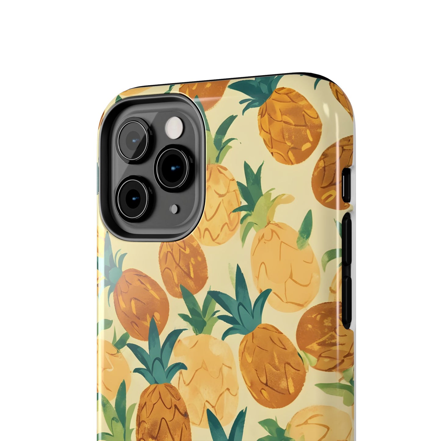 Pineapple Paradise Tough Phone Case - Durable and Stylish for Summer Vibes - for iPhone
