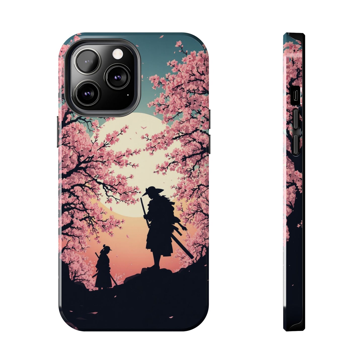 Cherry Blossom Samurai Tough Phone Case