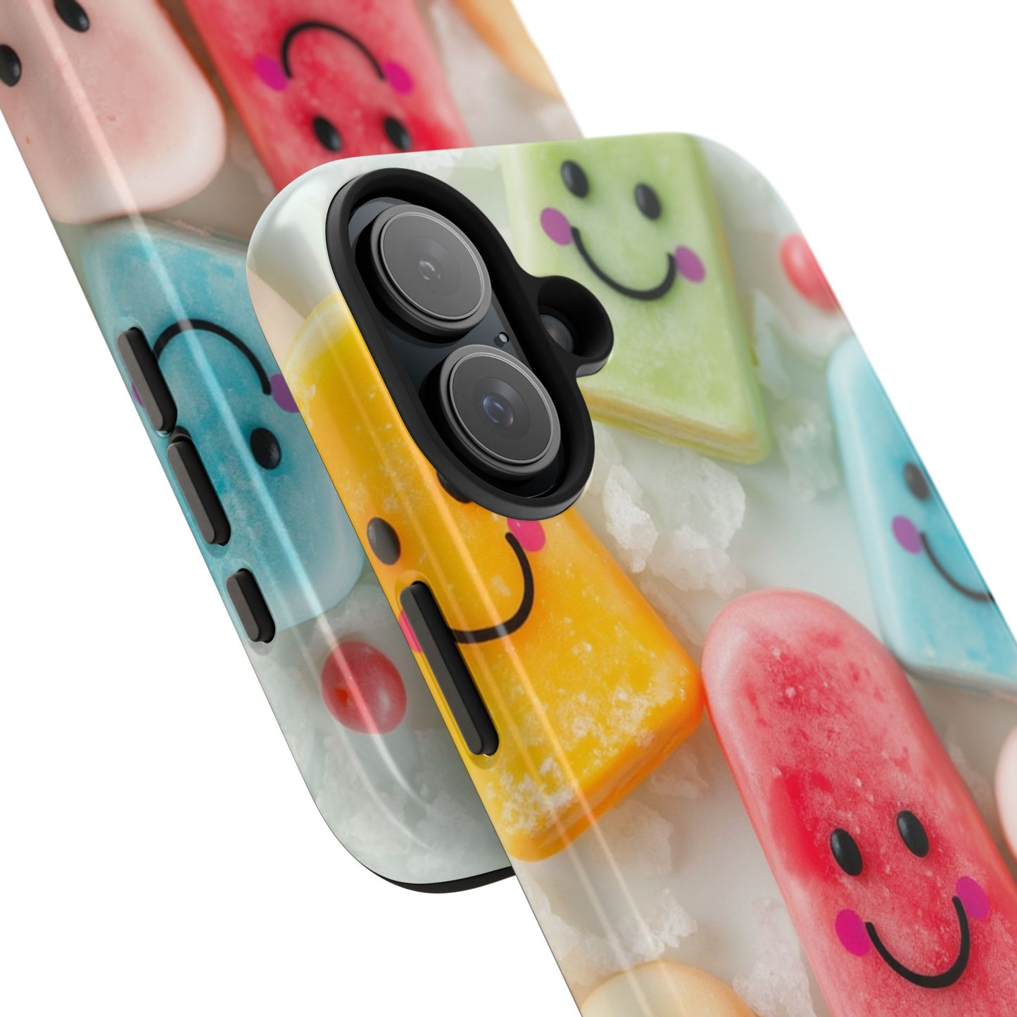 Cute Smile Popsicle Tough Phone Case - Fun Protection for Your Device