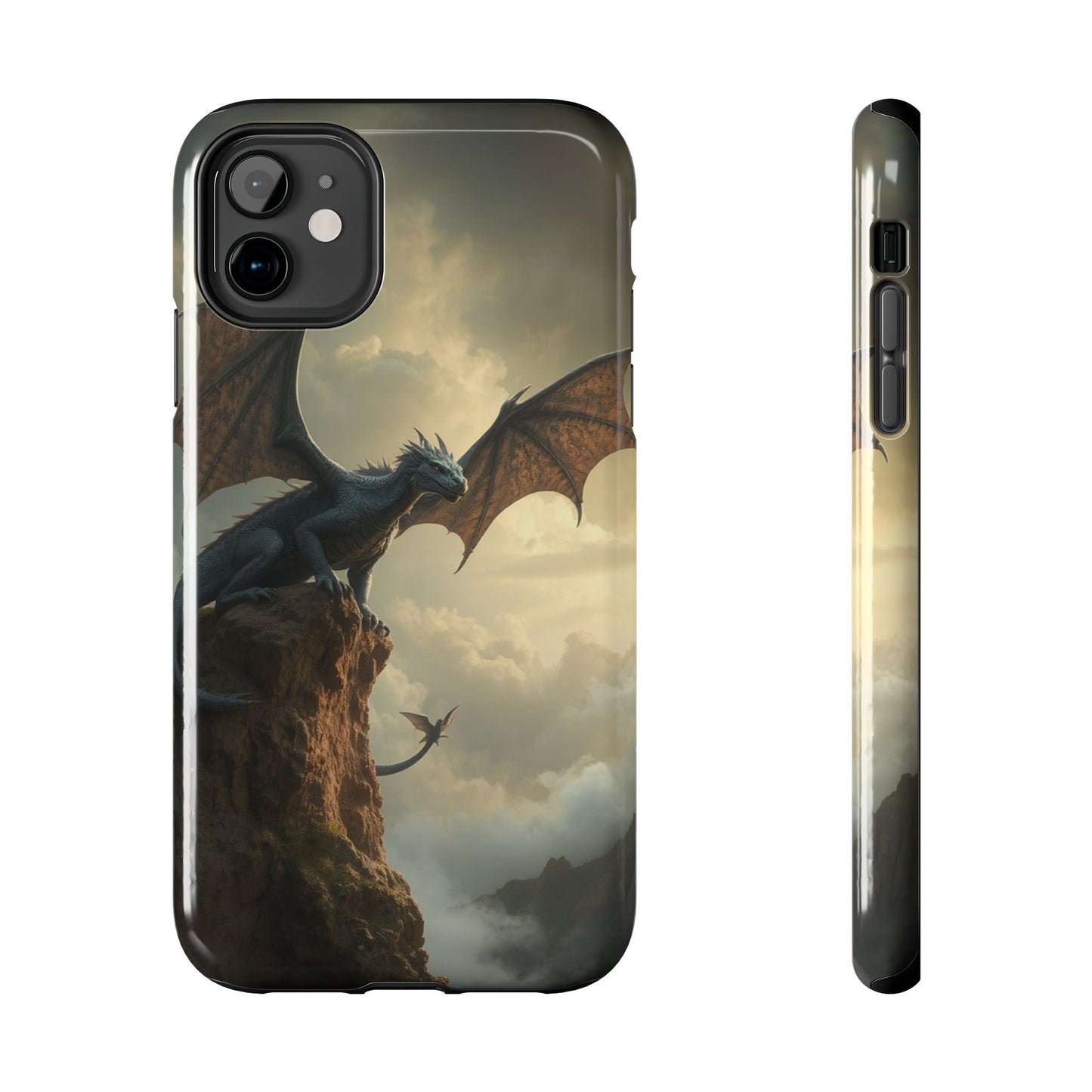 Dragon Fantasy Tough Phone Case - Durable Protection for Adventurers