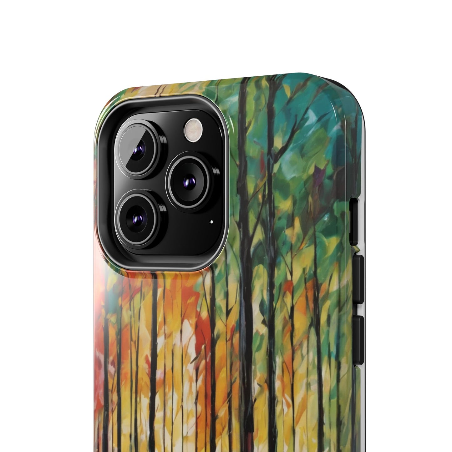 Autumn Forest Tough Phone Case - Colorful Nature Design - for iPhone