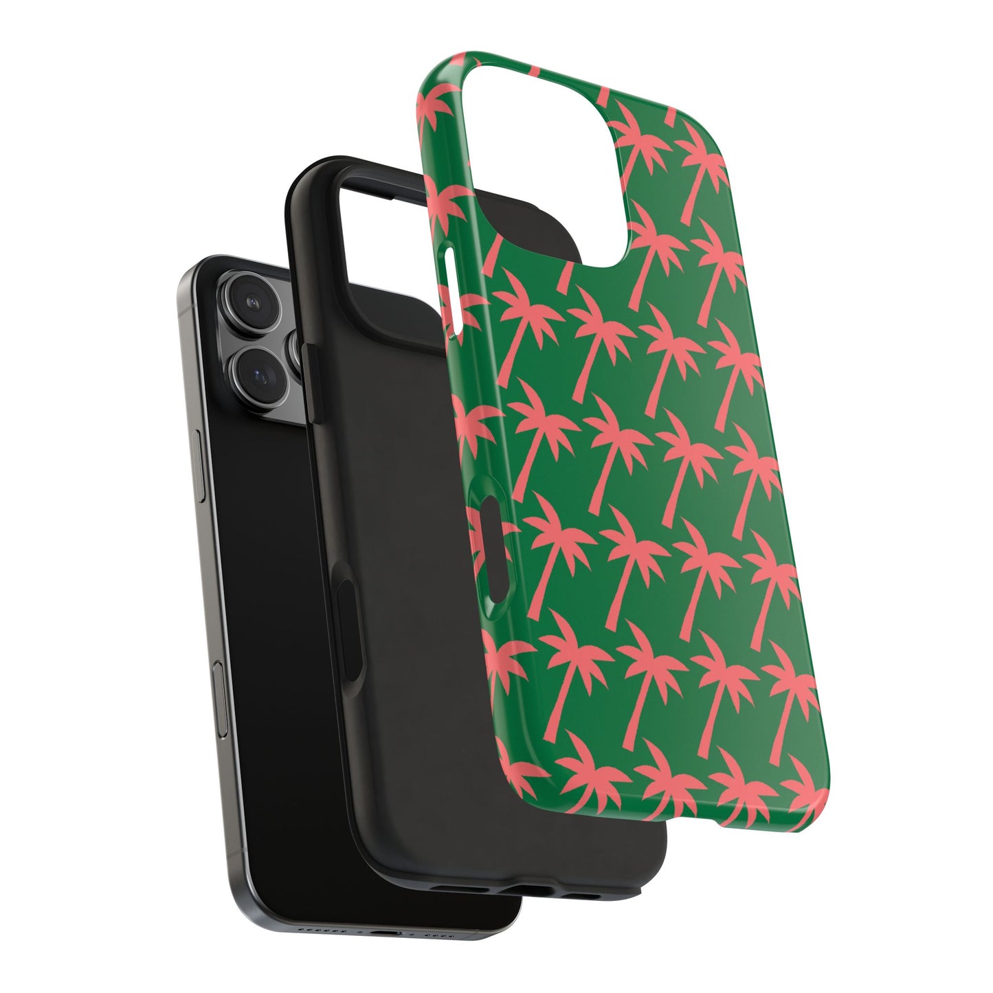 Tropical Palm Pattern for Beach Lovers - Tough Phone Case - for iPhone