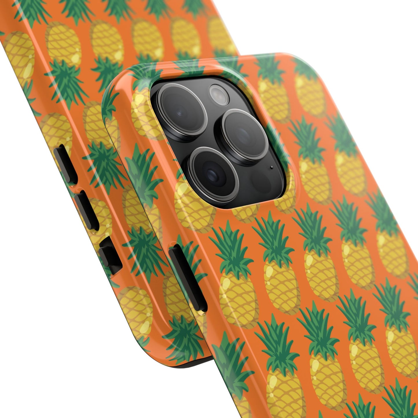 Tough Pineapple Phone Case - Vibrant Tropical Design for Summer Vibes - for iPhone