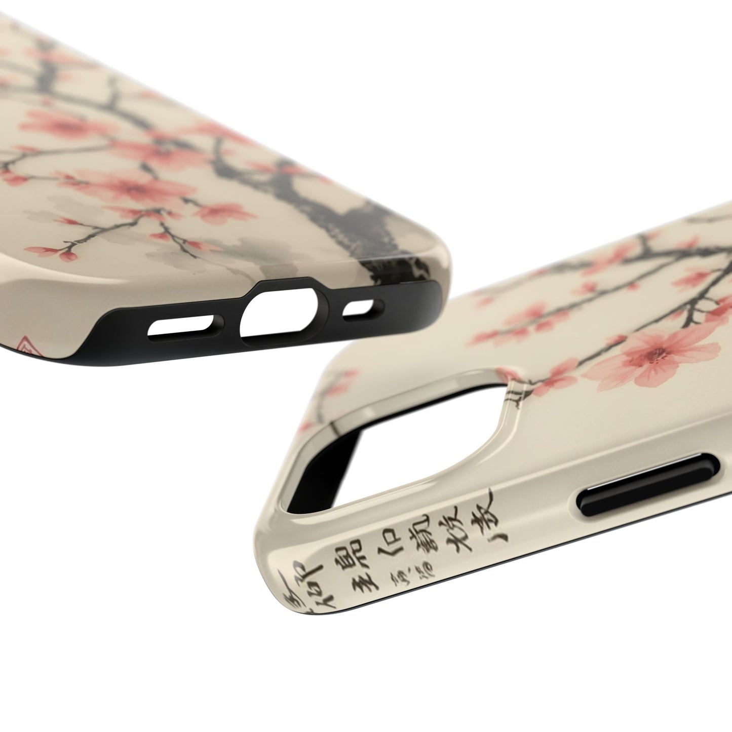 Cherry Blossom Tough Phone Case - Stylish Protection for Nature Lovers