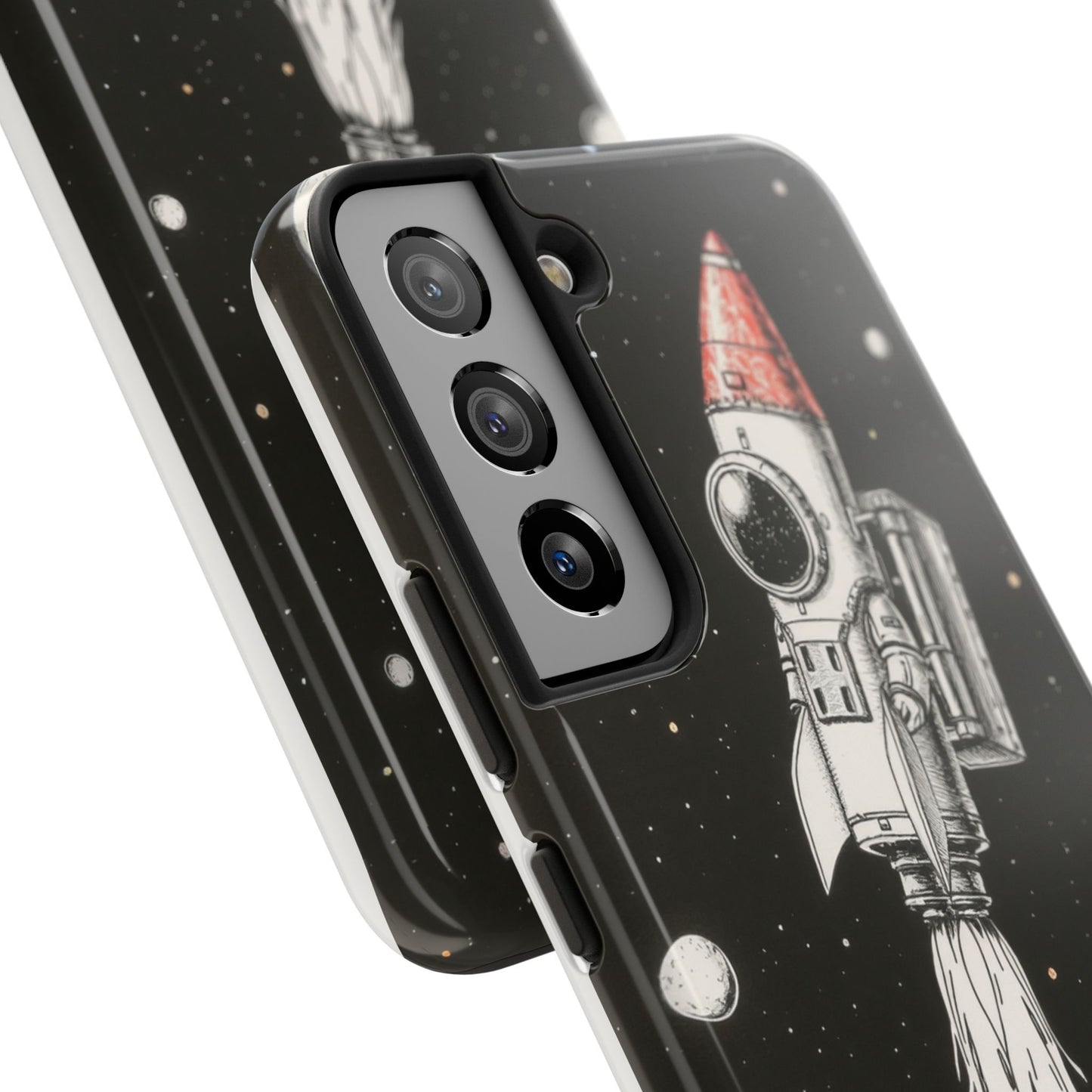 Cool Tough Phone Case for iPhone - Astro-Rocket Bond