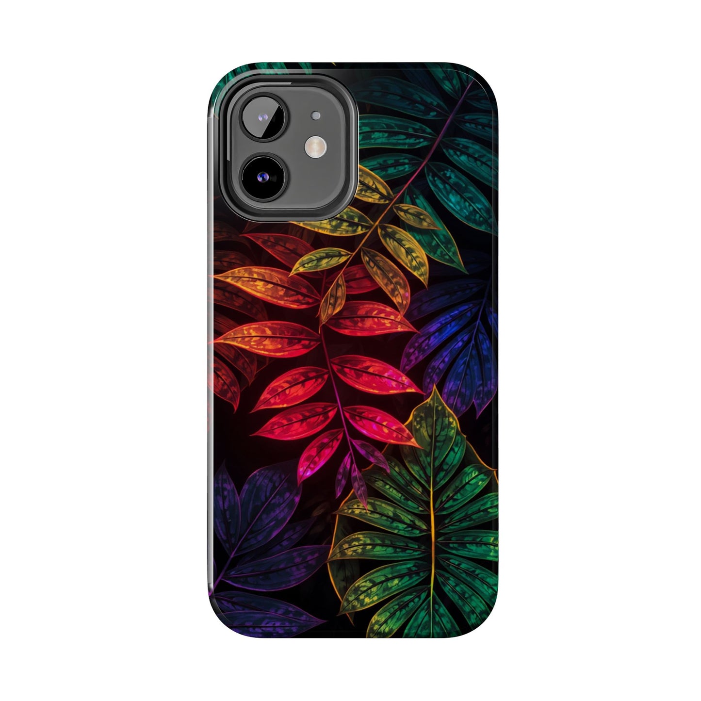 Vibrant Tropical Leaf Tough Phone Case