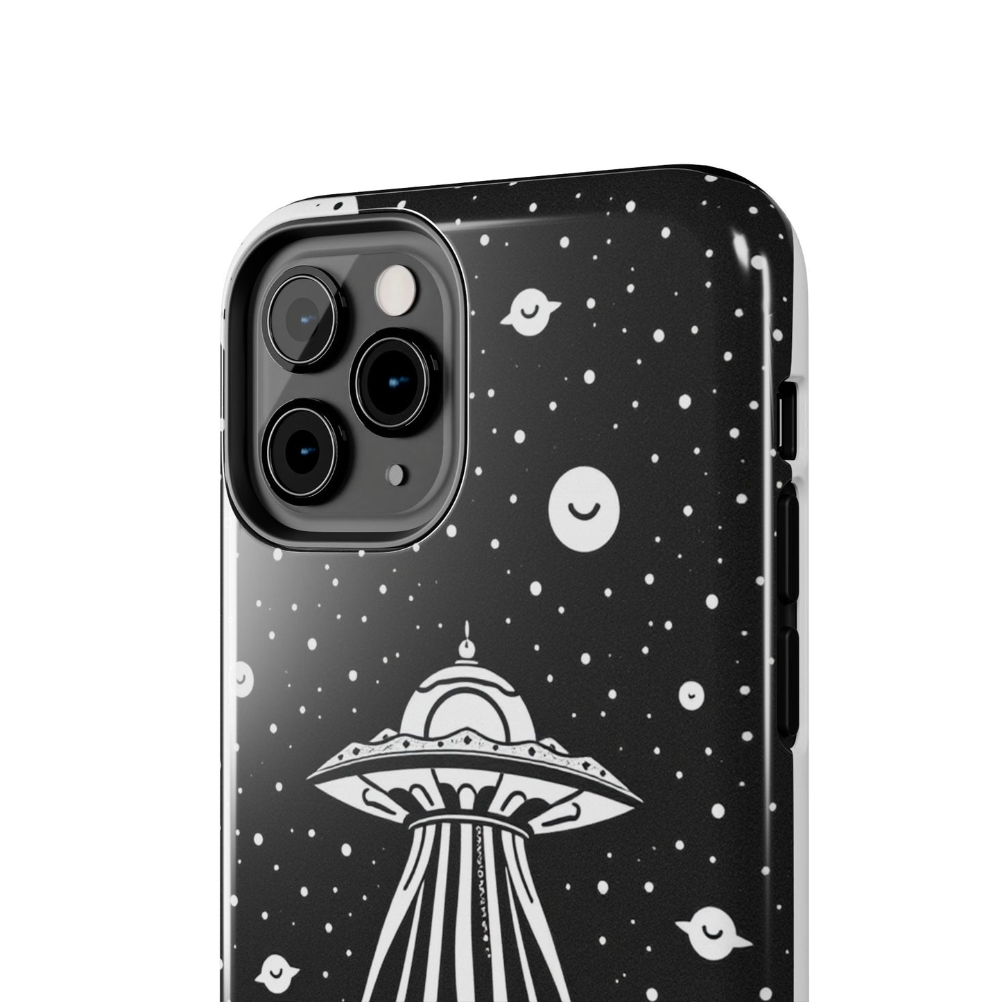 Galaxy UFO Tough Phone Case - Durable Protection with Unique Space Design