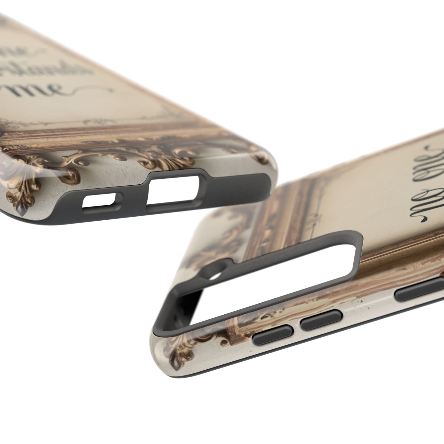 Personalized Tough Phone Case - "No One Understands Me" Design