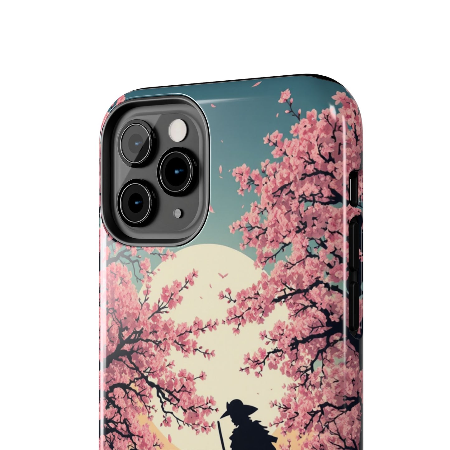 Cherry Blossom Samurai Tough Phone Case