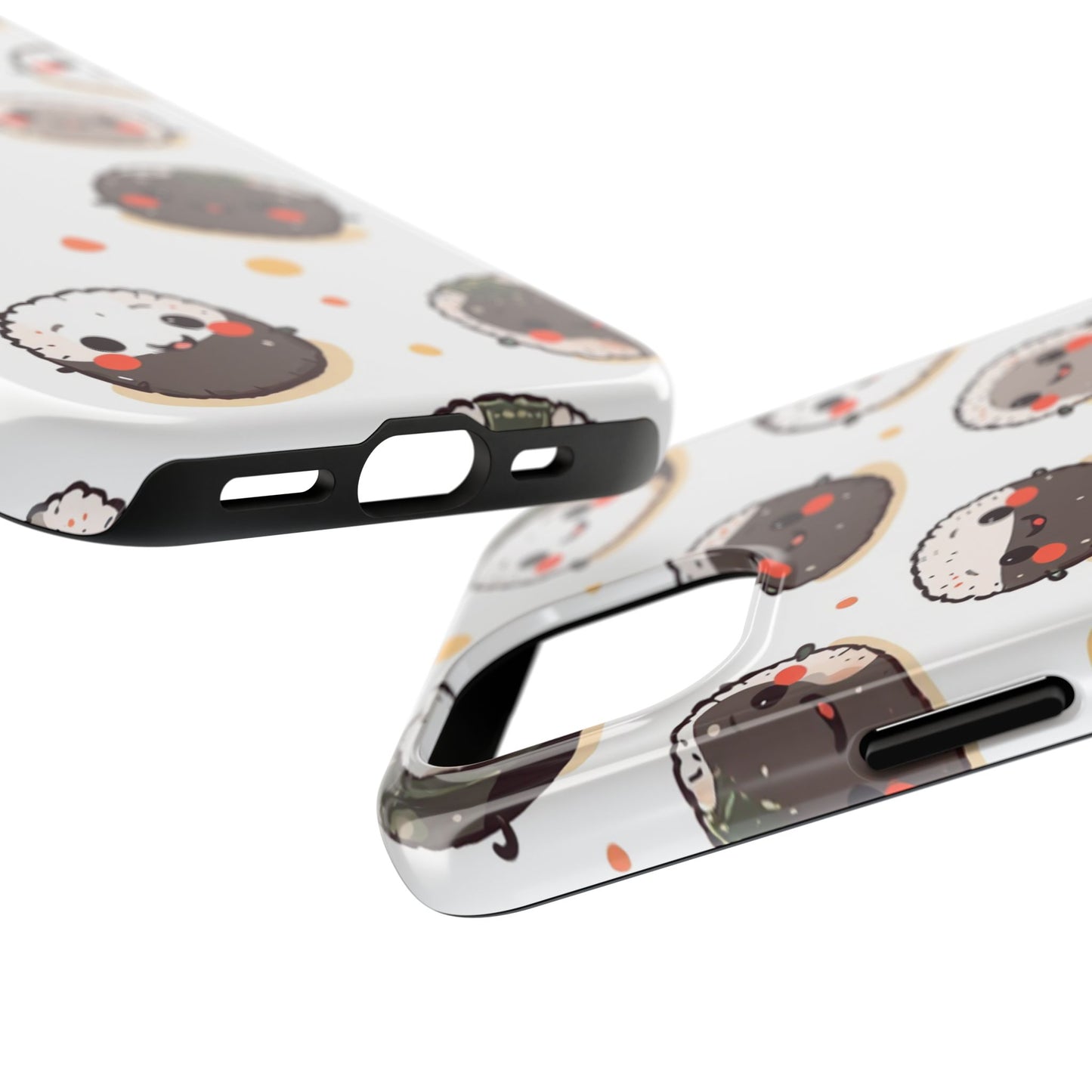 Cute Sushi Tough Phone Case - Kawaii Design for Food Lovers