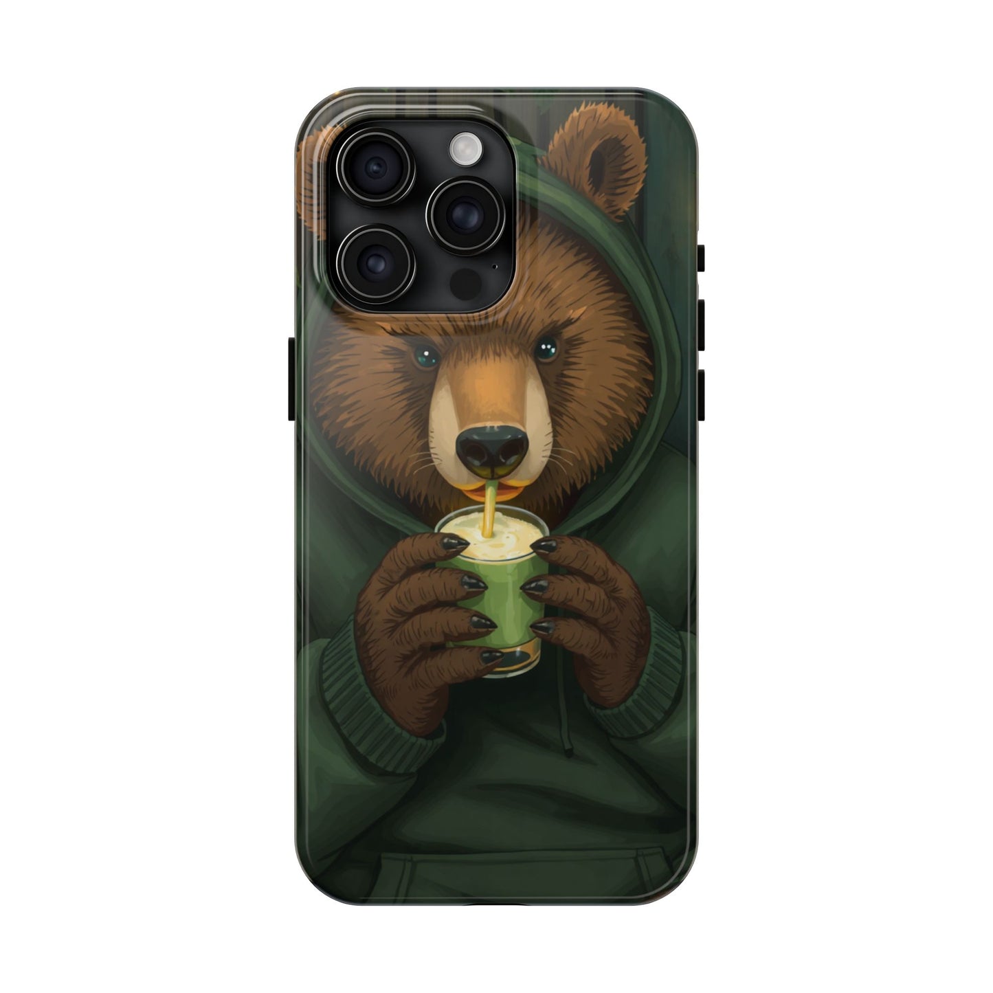 Cute Bear Phone Case – Tough and Stylish Protection for Animal Lovers