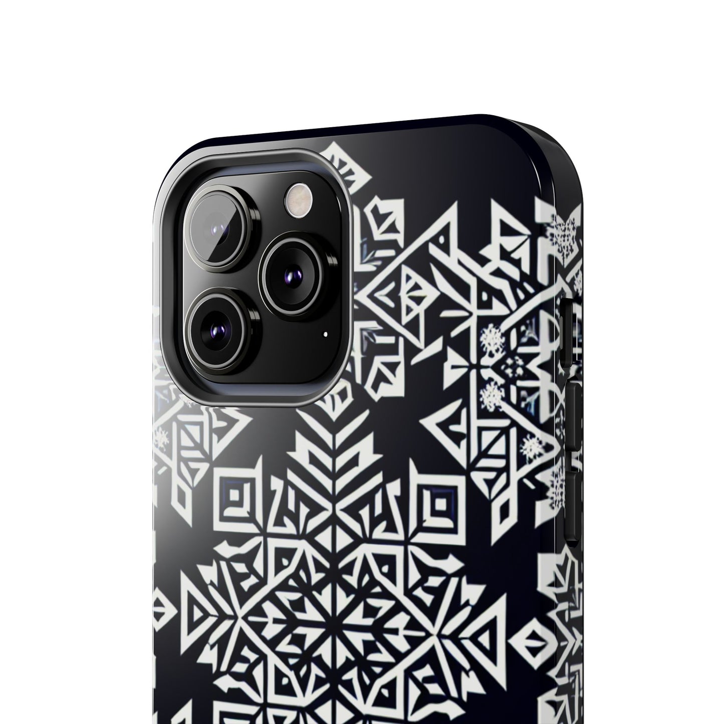 Winter Wonderland Tough Phone Case - Digital Snowflake - for iPhone
