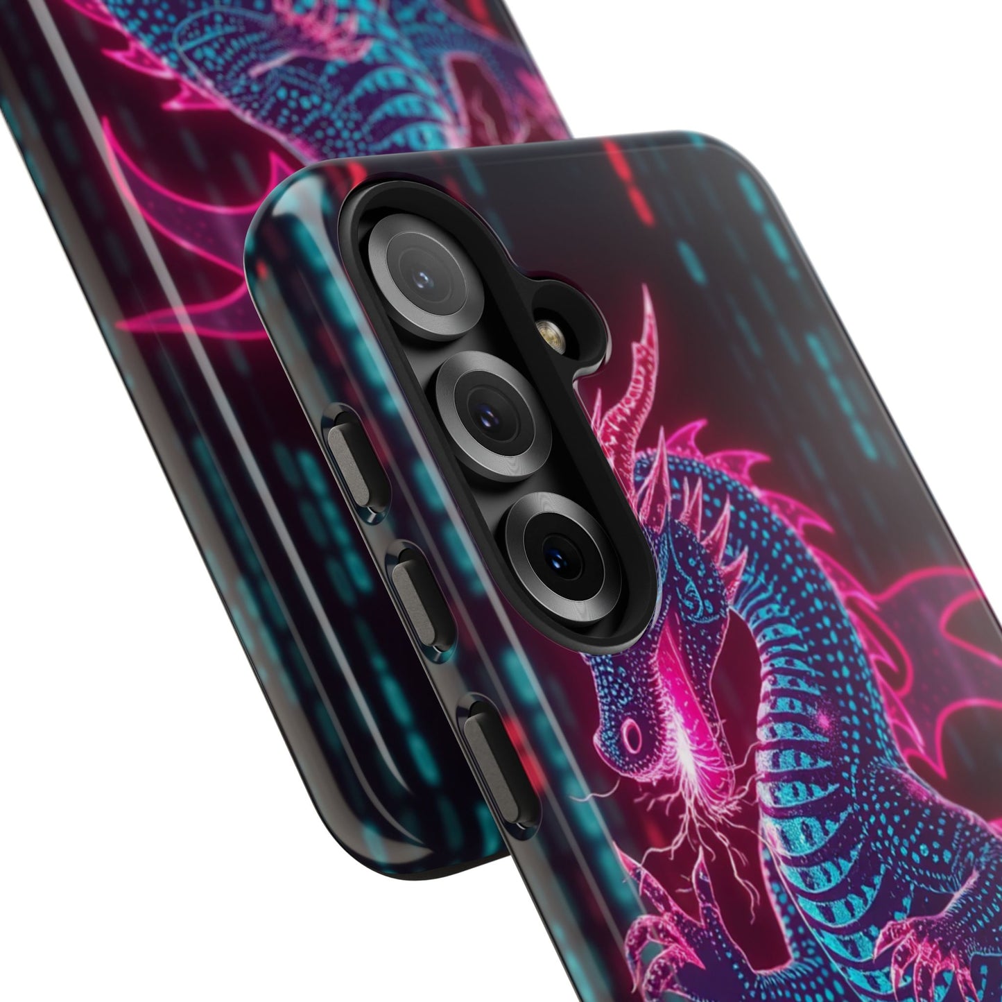 Electrifying Dragon Phone Case - Tough, Stylish Protection for Fantasy Lovers