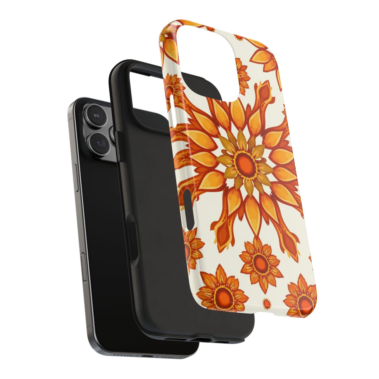 Sun Flower Soul Vibrant Floral Tough Phone Case | Durable & Stylish Protection - for iPhone