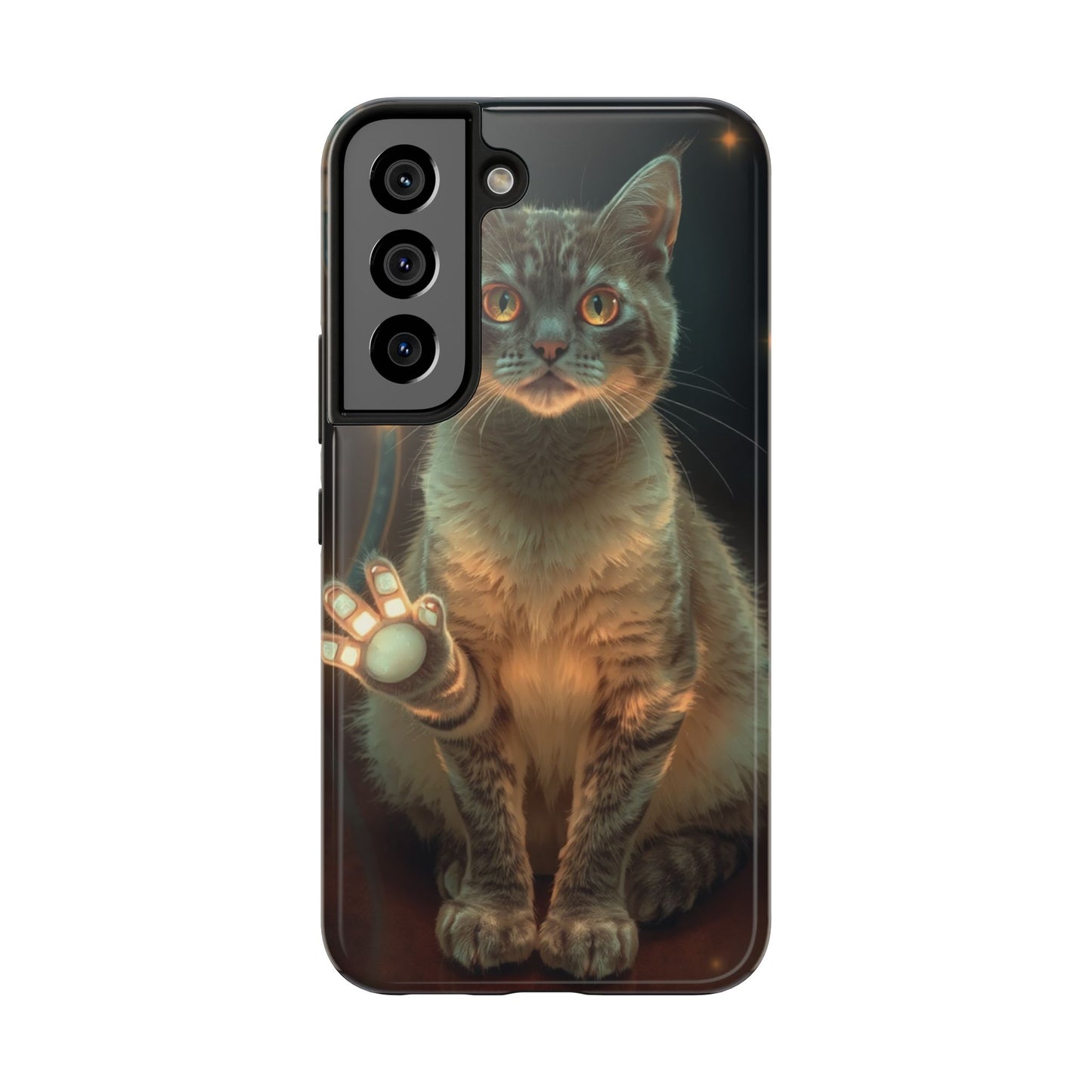 Whimsical Cat Phone Case | Tough Phone Cases for Cat Lovers, Pet Accessories, Gift for Cat Owners, Cute Phone Cover, Personalized Tech