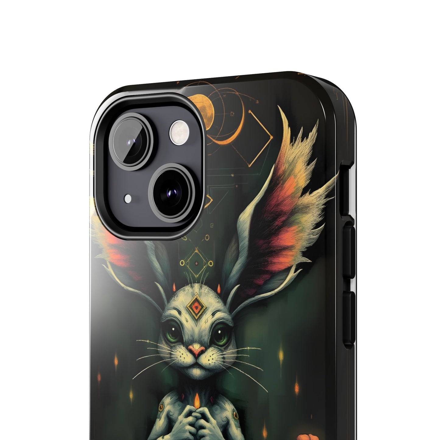 Artistic Rabbit Phone Cases - Unique and Durable Design of Mystical Bunny - for iPhone