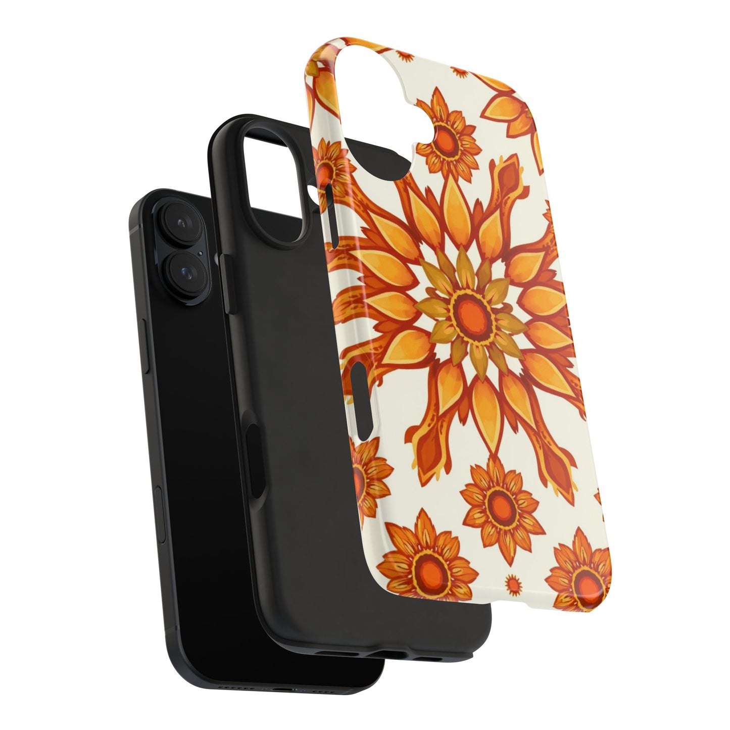 Sun Flower Soul Vibrant Floral Tough Phone Case | Durable & Stylish Protection - for iPhone