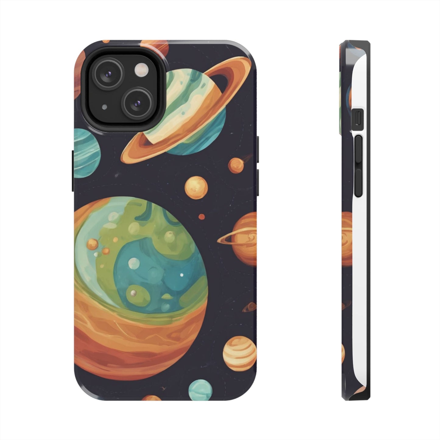 Cosmic Planet Phone Case - Durable Tough Protector for Space Lovers - for iPhone