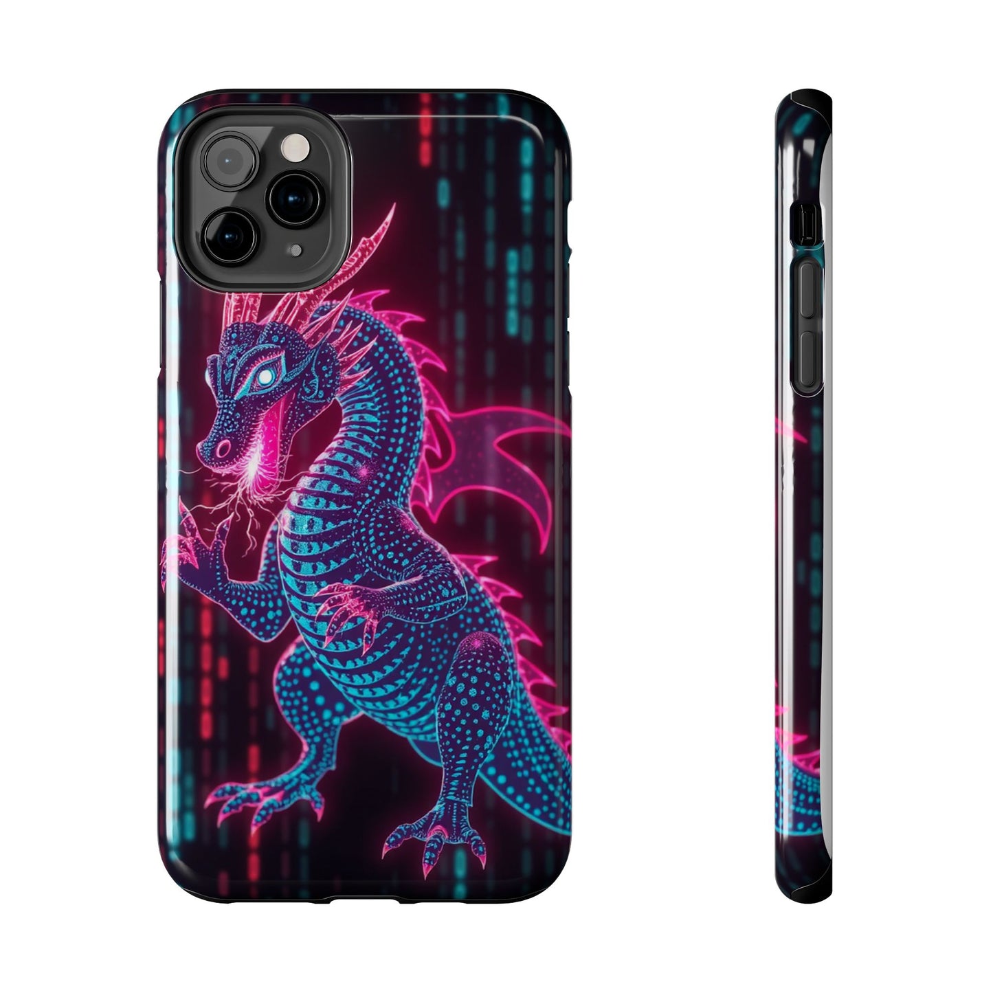 Electrifying Dragon Phone Case - Tough, Stylish Protection for Fantasy Lovers