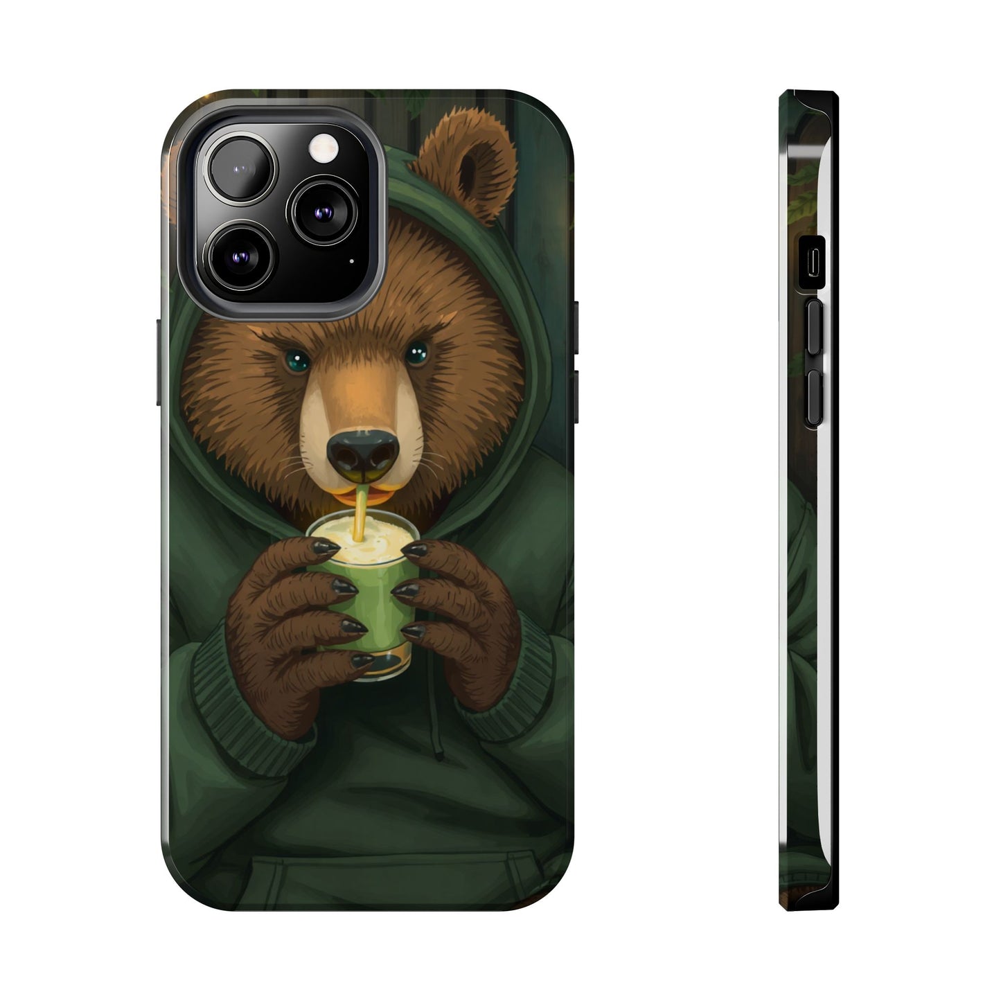 Cute Bear Phone Case – Tough and Stylish Protection for Animal Lovers
