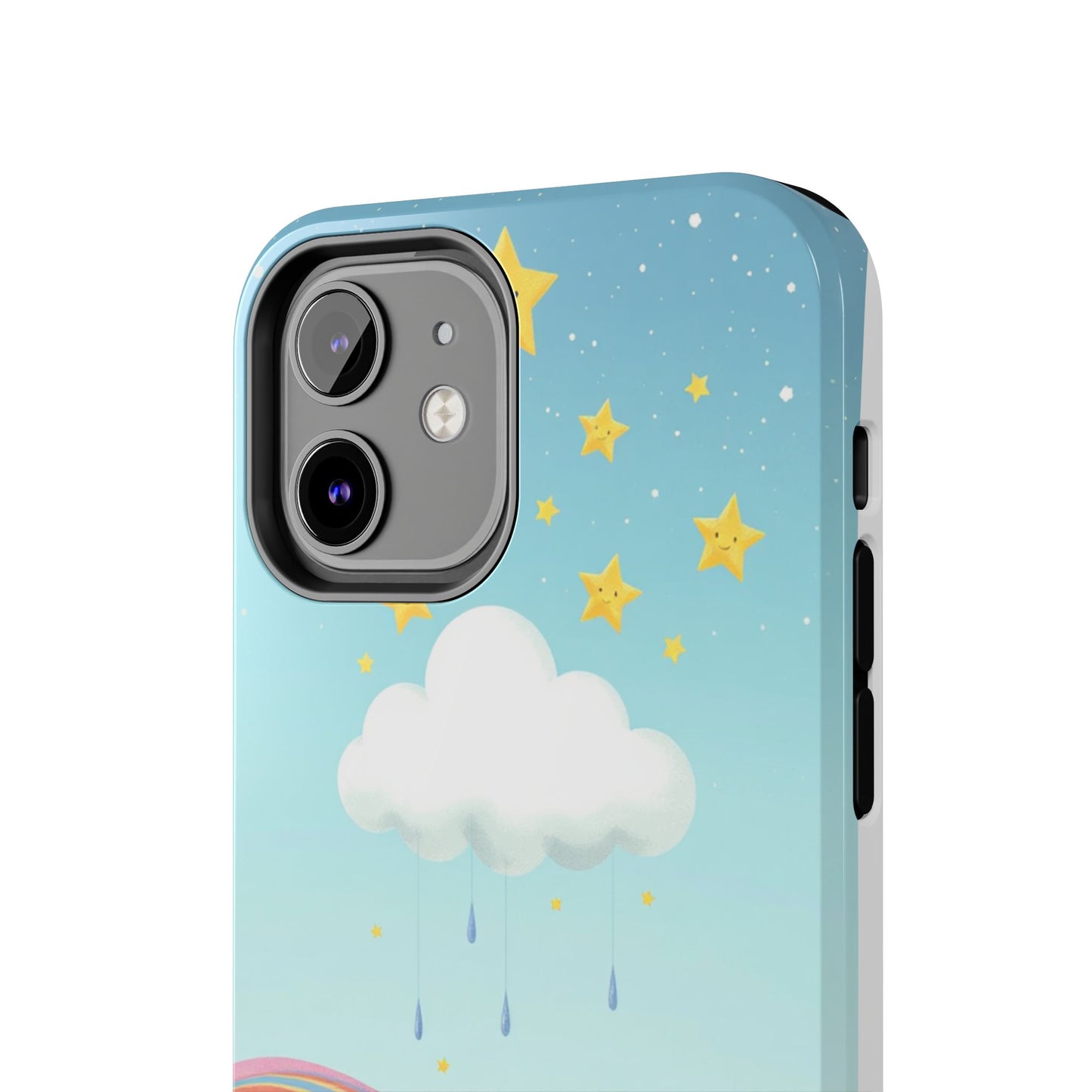 Colorful Rainbow Phone Case - Durable Tough Design for Adventurers
